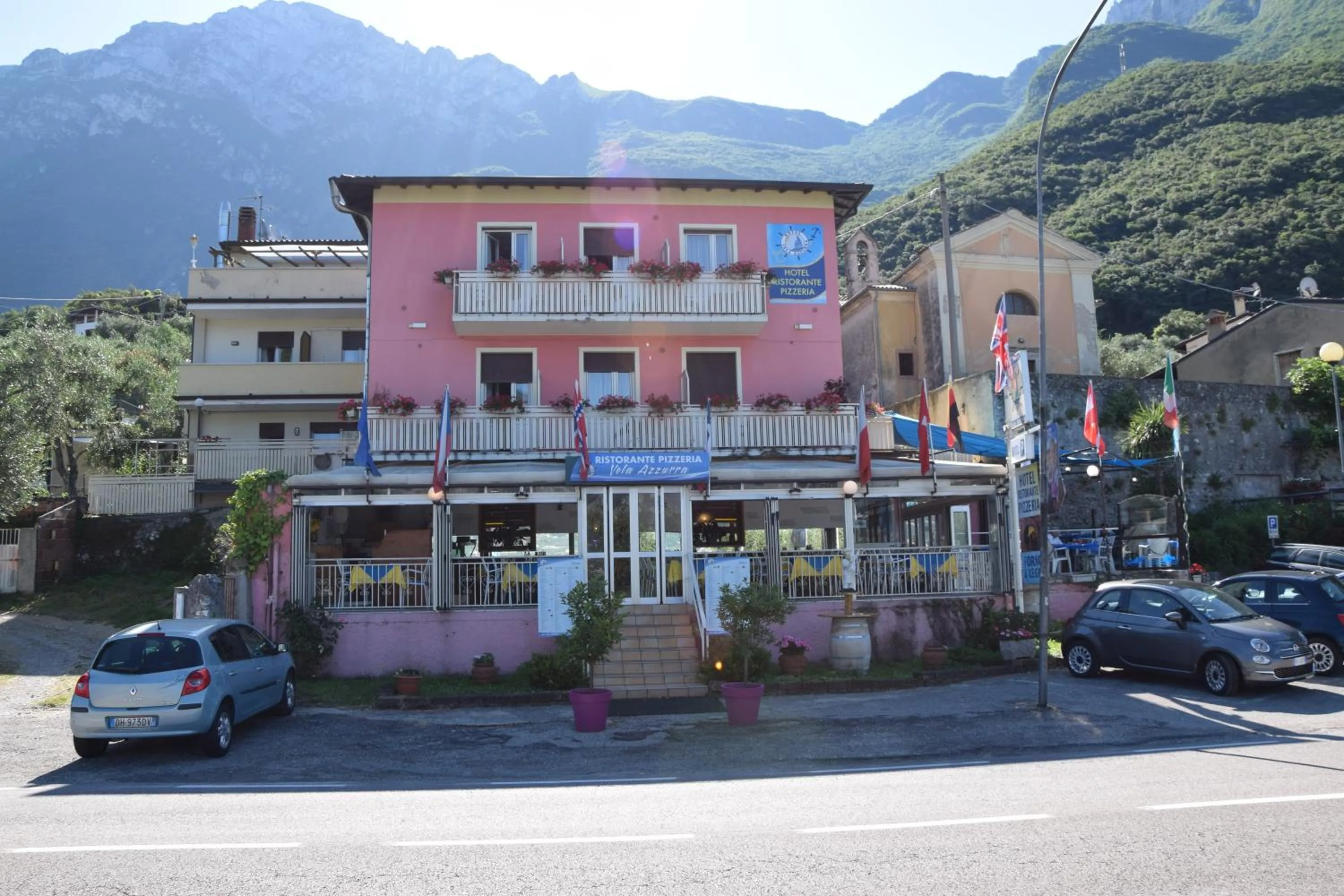 Facade/entrance in Hotel Vela Azzurra