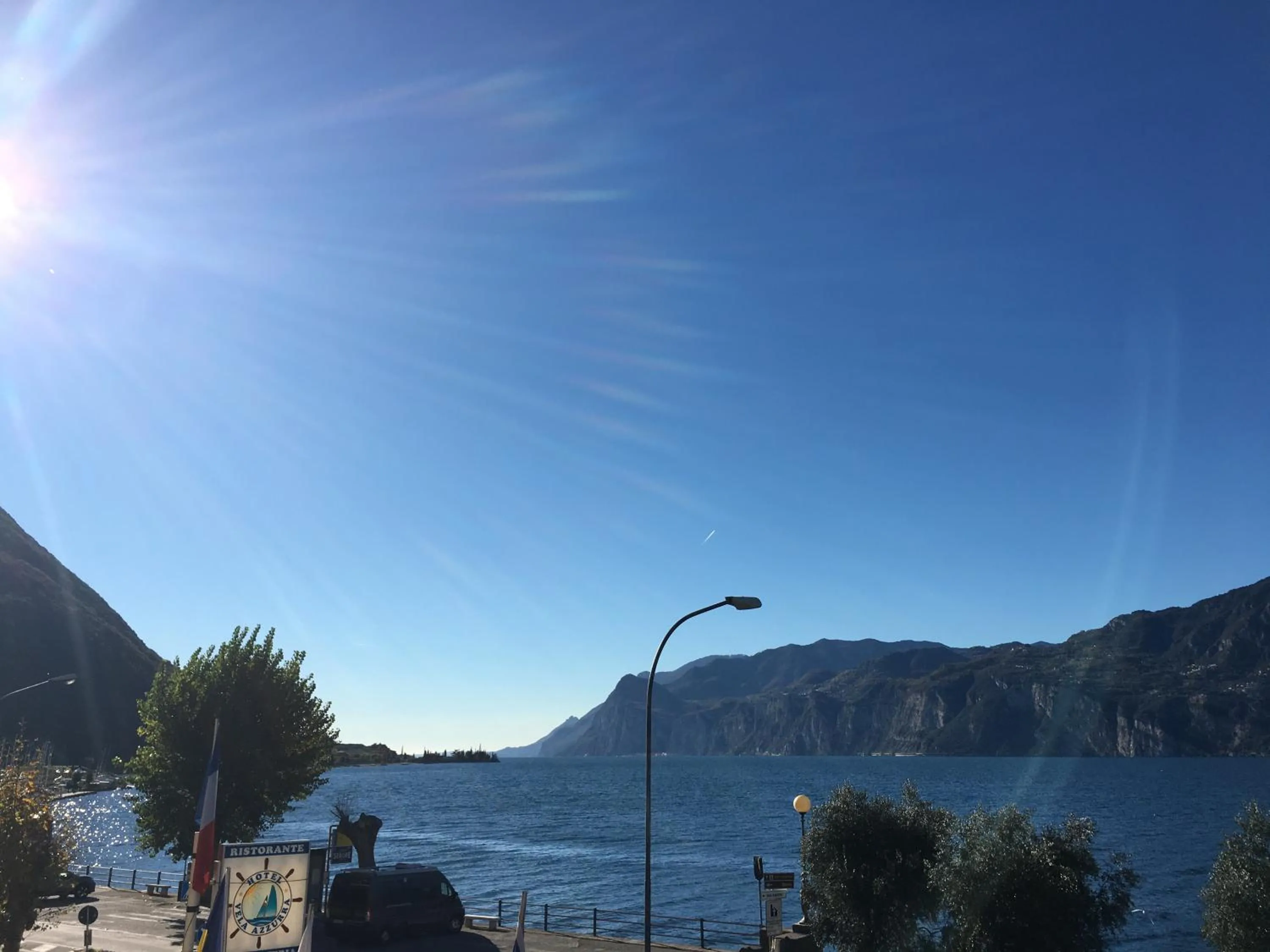 Lake view in Hotel Vela Azzurra