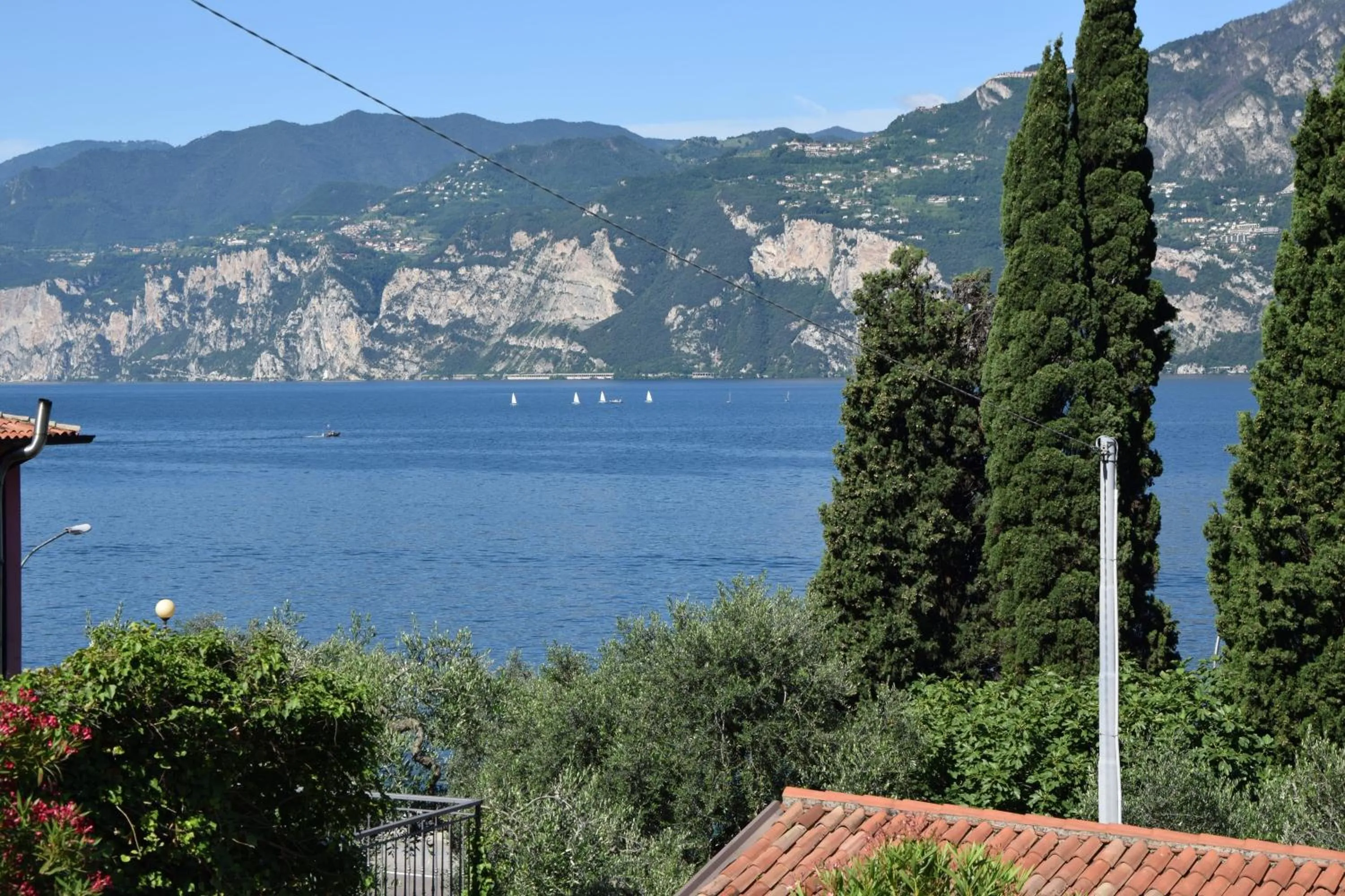 Lake view in Hotel Vela Azzurra