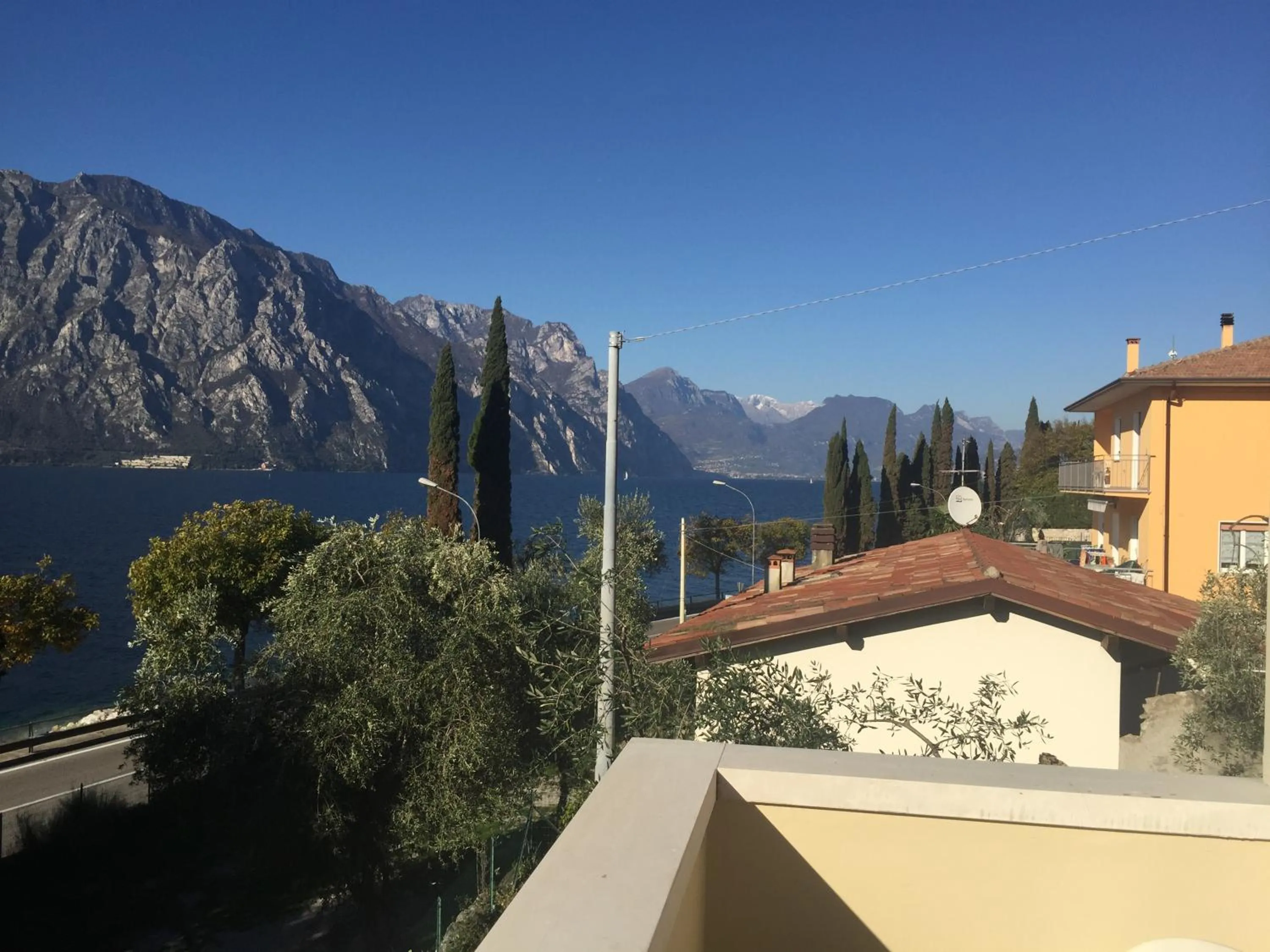 Lake view in Hotel Vela Azzurra