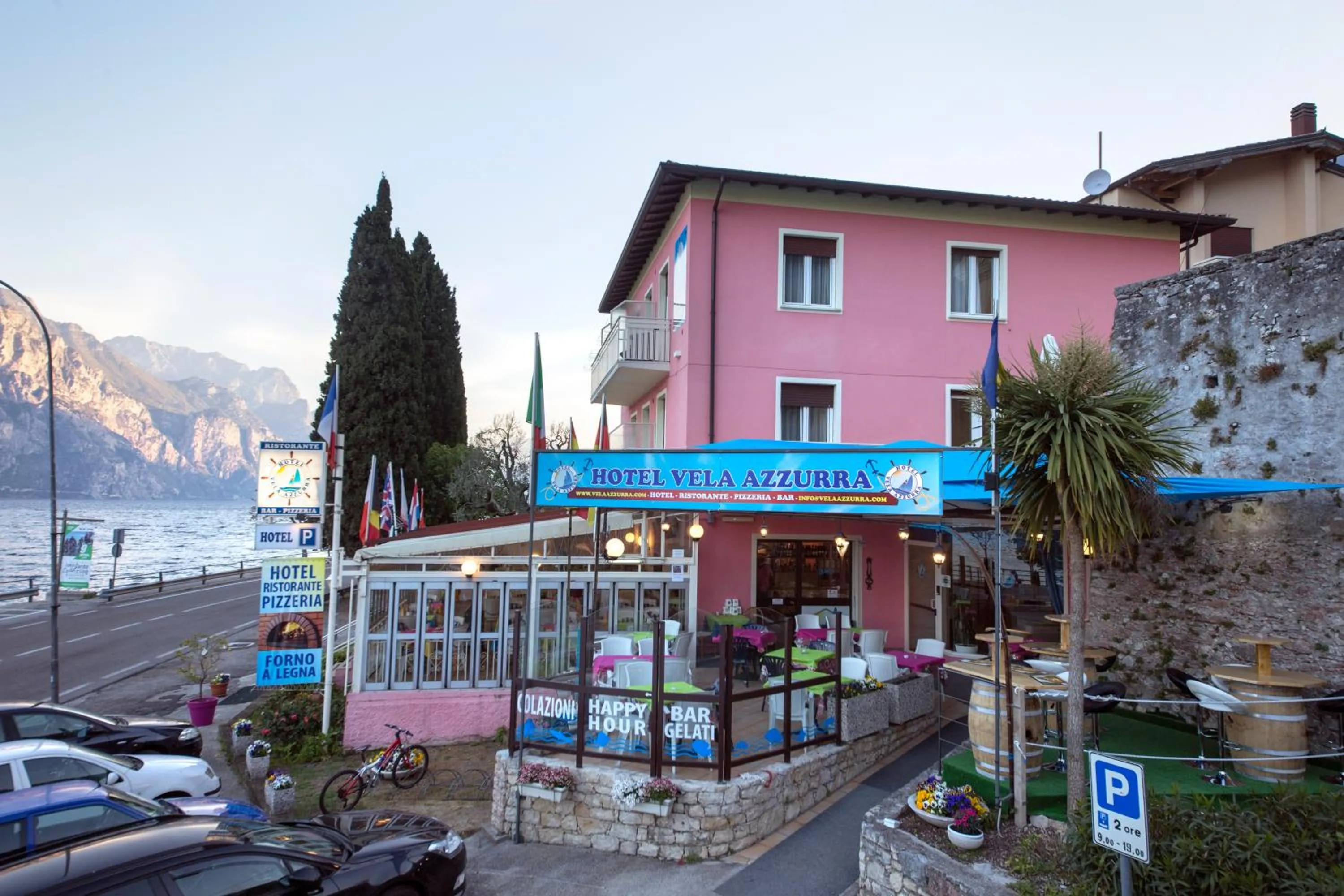 Property logo or sign in Hotel Vela Azzurra