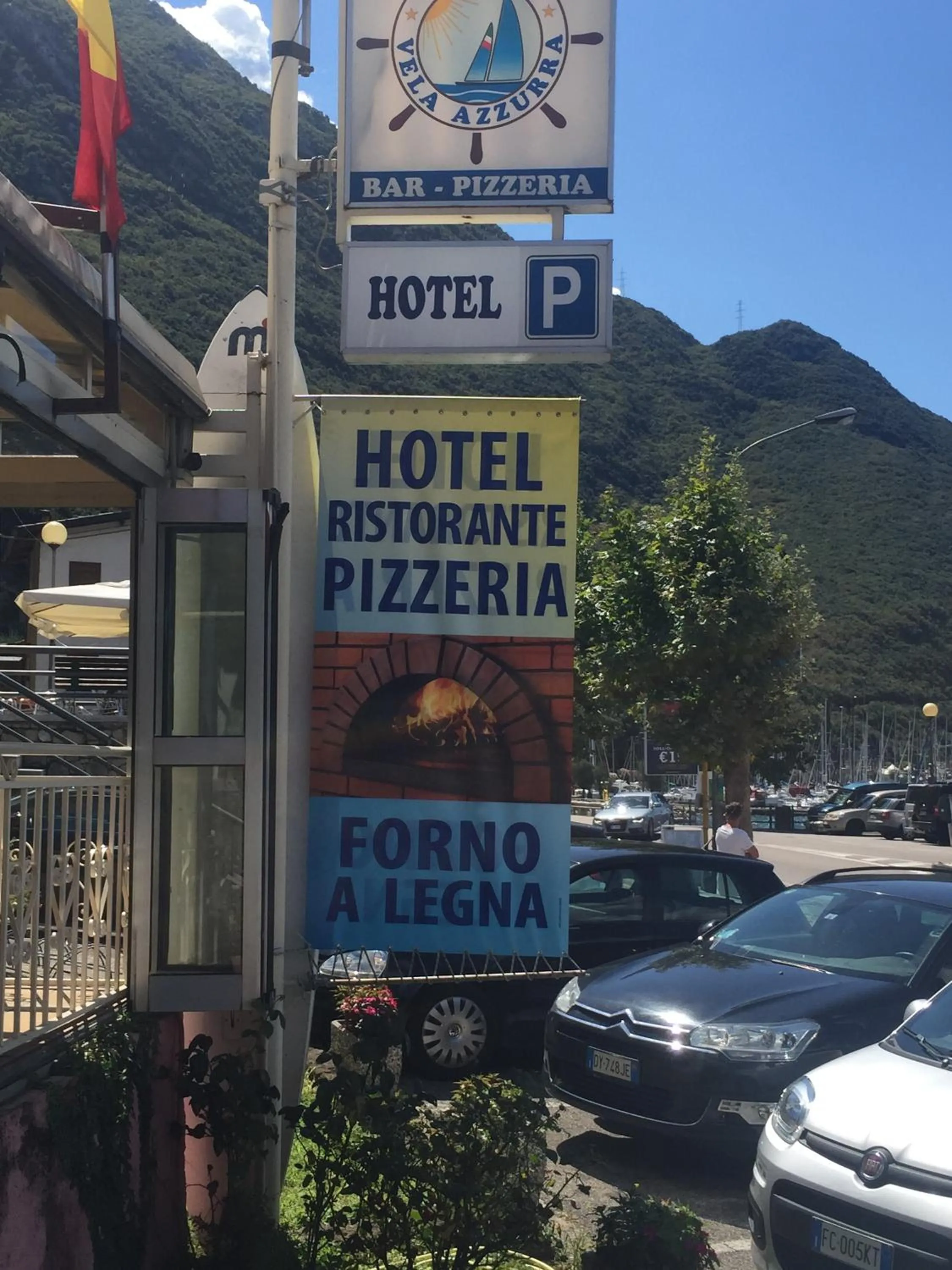Property logo or sign in Hotel Vela Azzurra