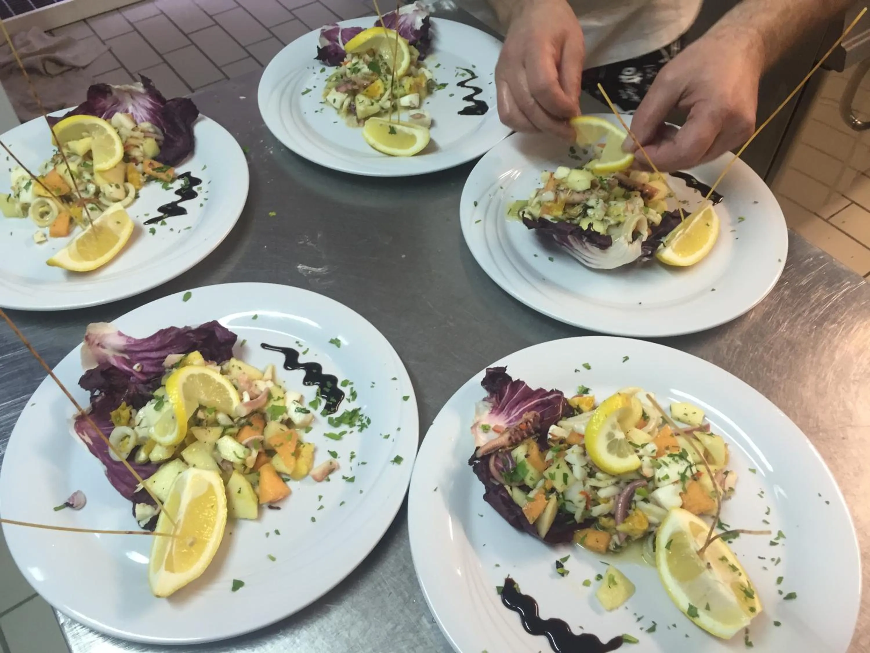 Food in Hotel Vela Azzurra