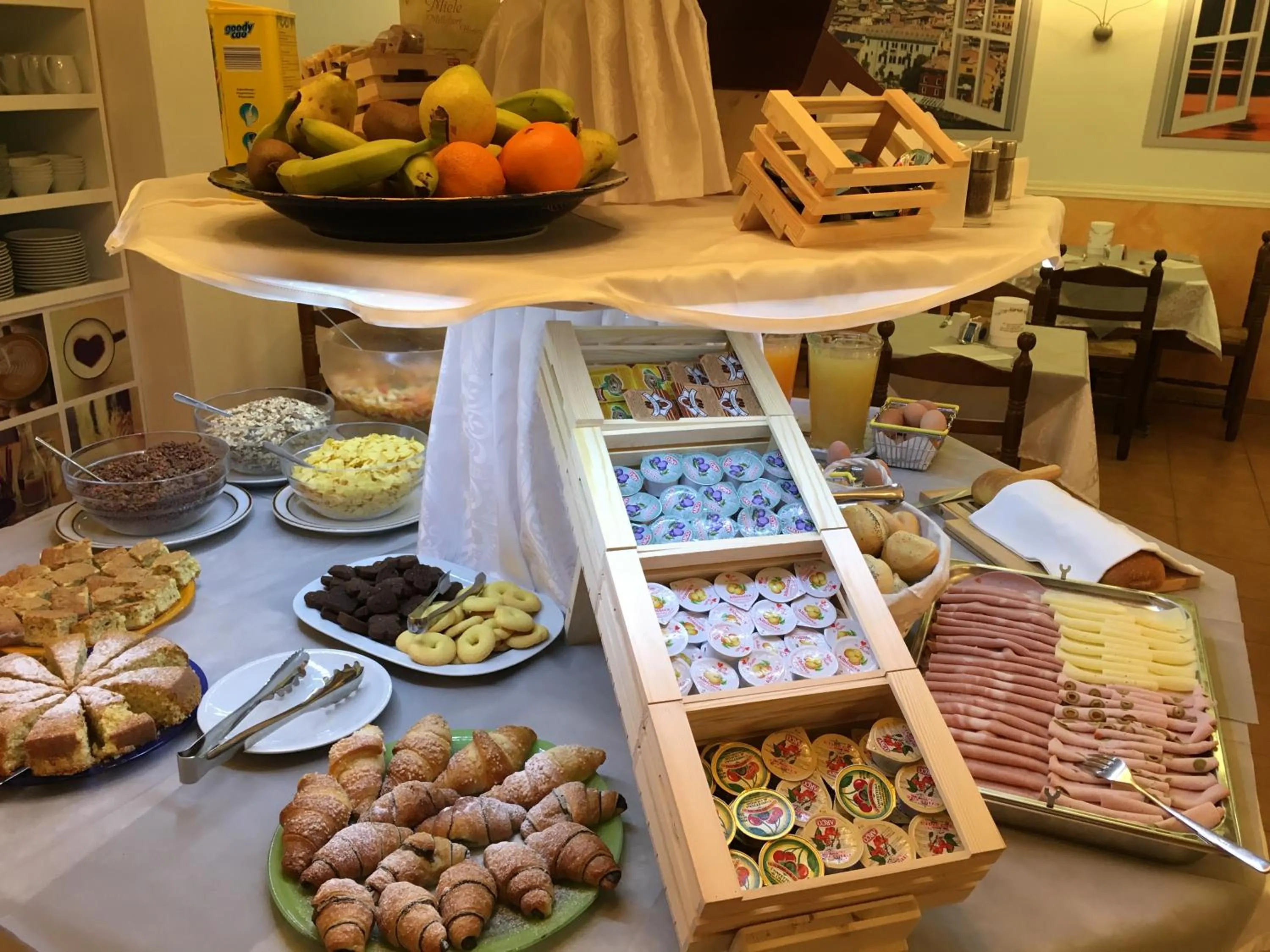 Breakfast in Hotel Vela Azzurra