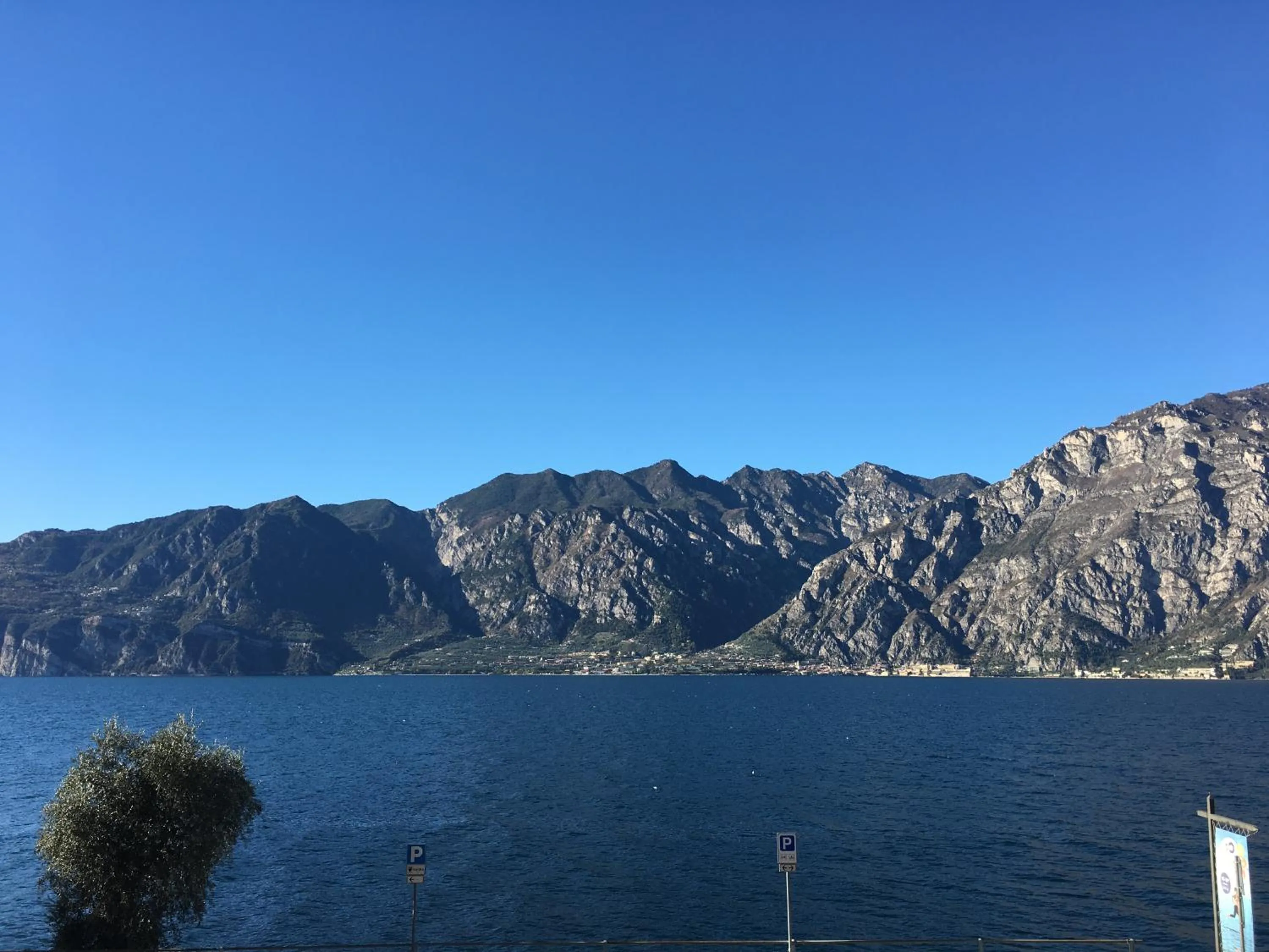 Lake view in Hotel Vela Azzurra