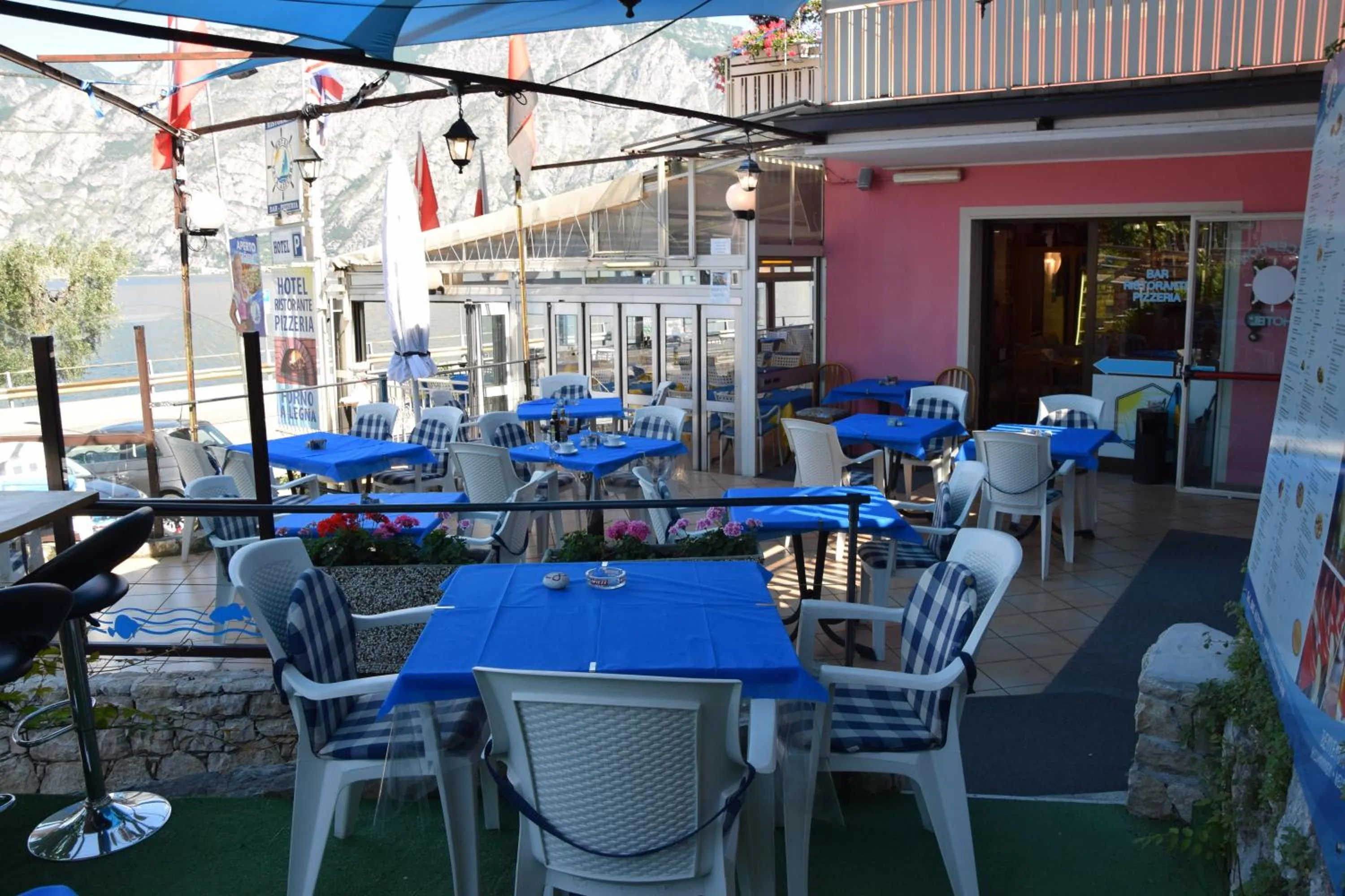 Balcony/Terrace in Hotel Vela Azzurra