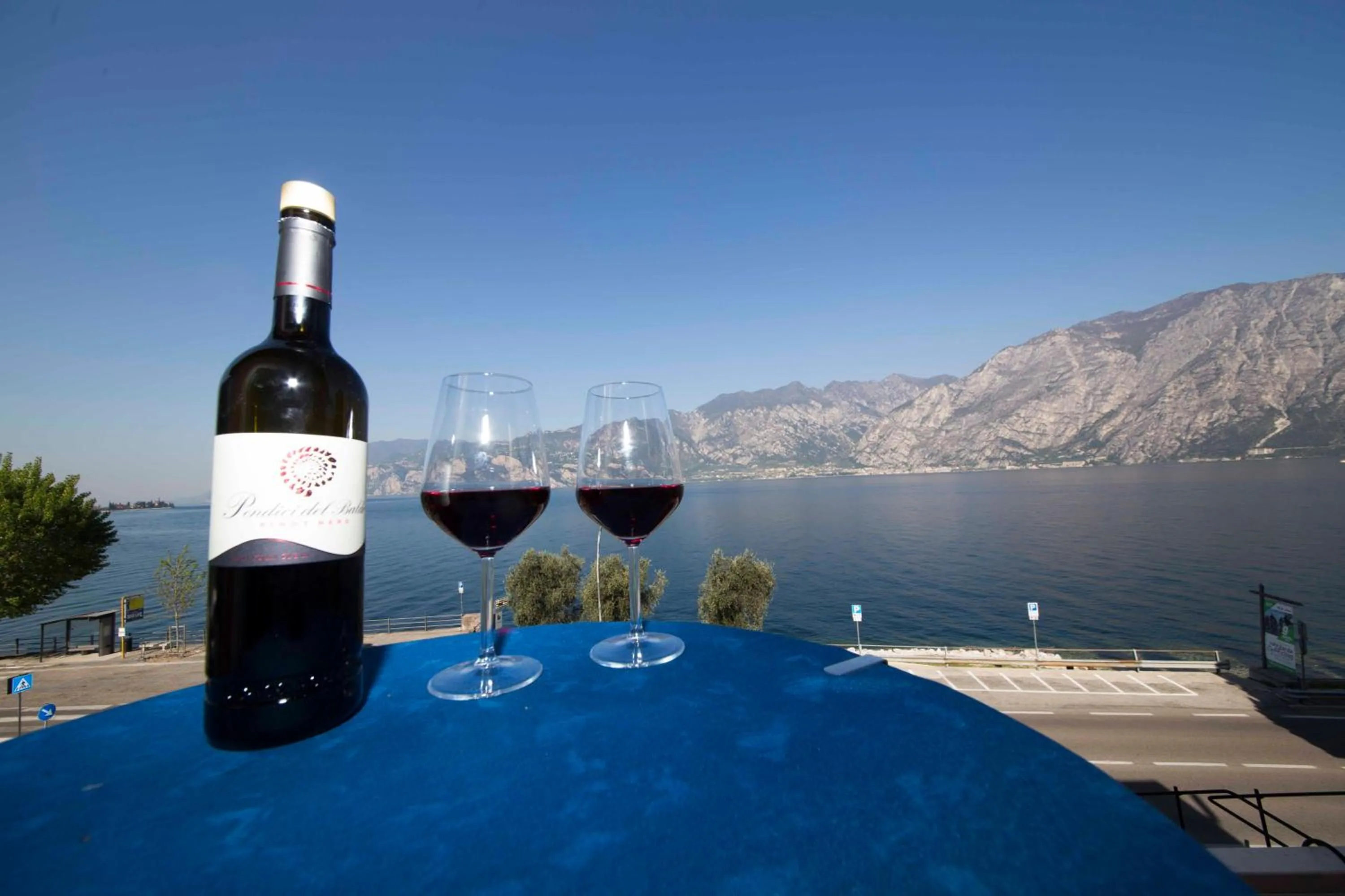 Lake view in Hotel Vela Azzurra