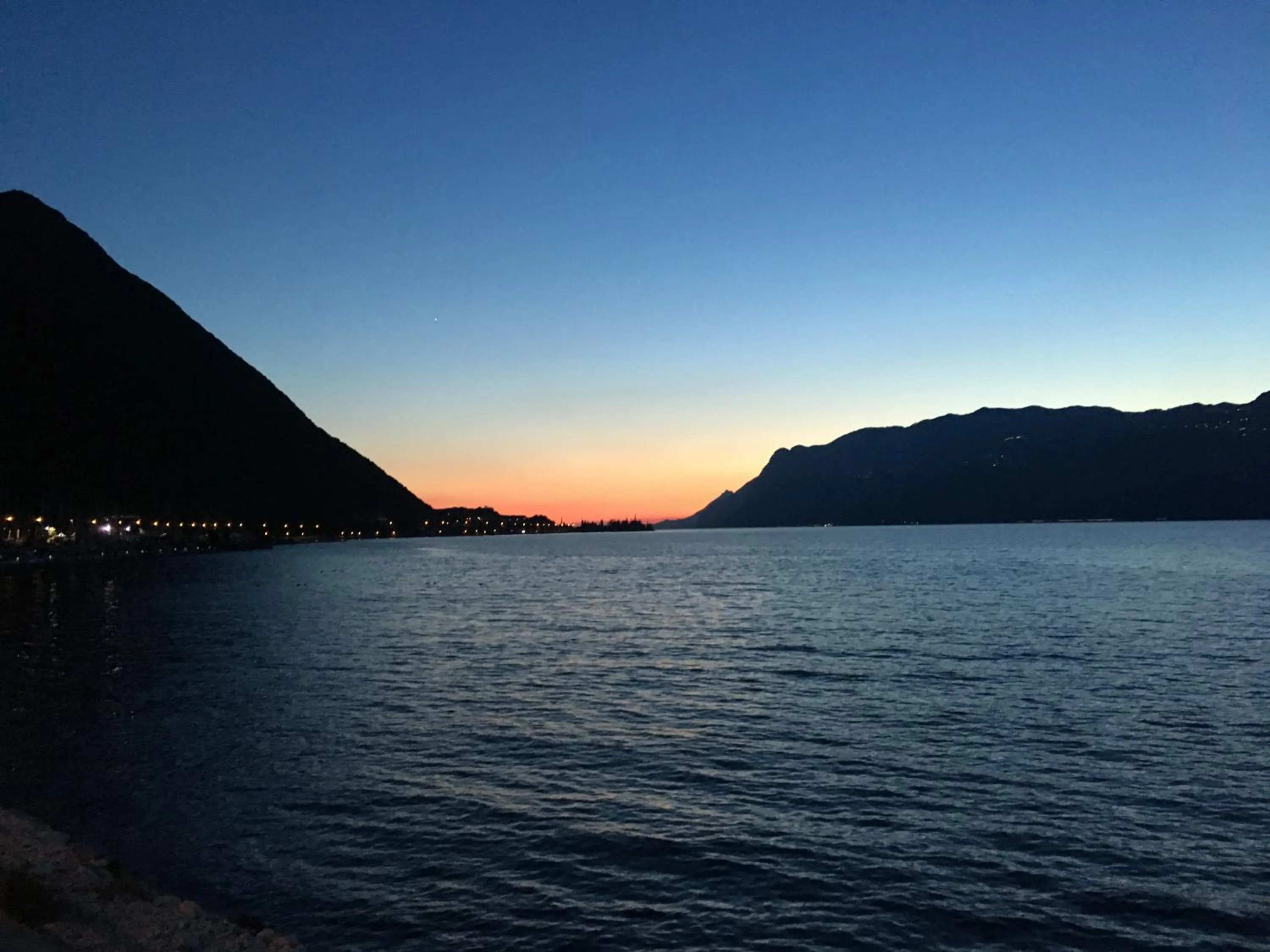Sunset in Hotel Vela Azzurra