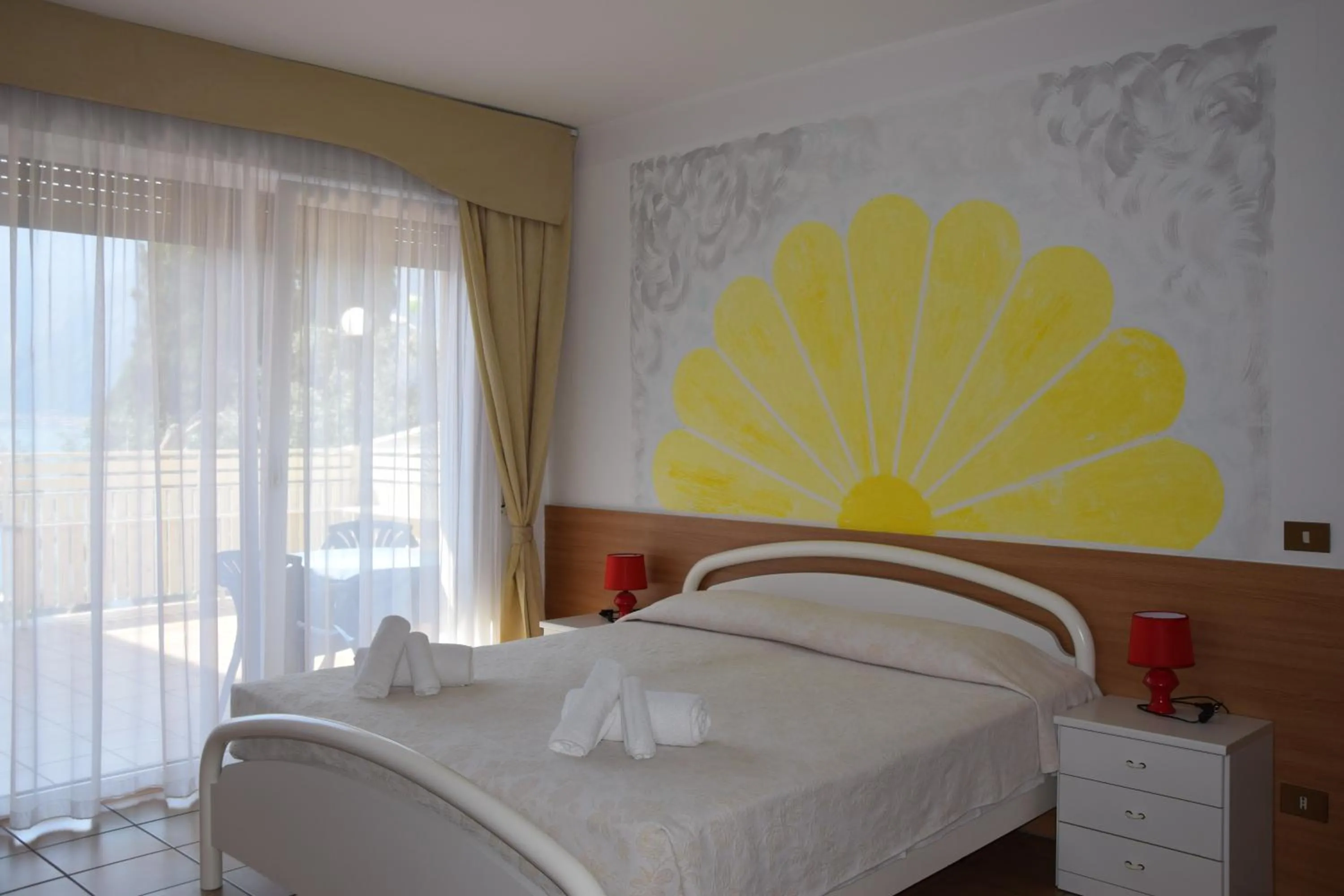 Bed in Hotel Vela Azzurra