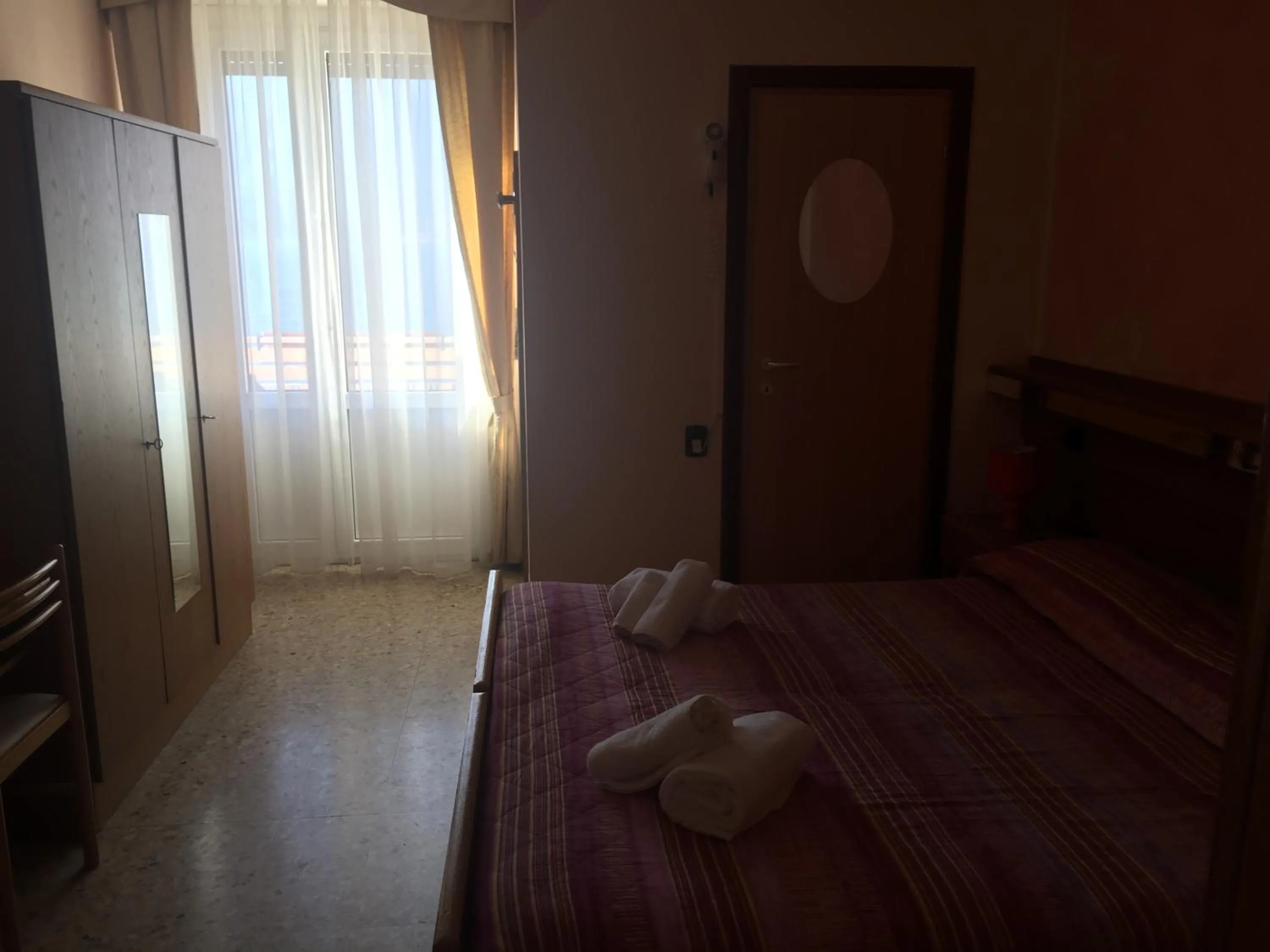 Sunset, Bed in Hotel Vela Azzurra