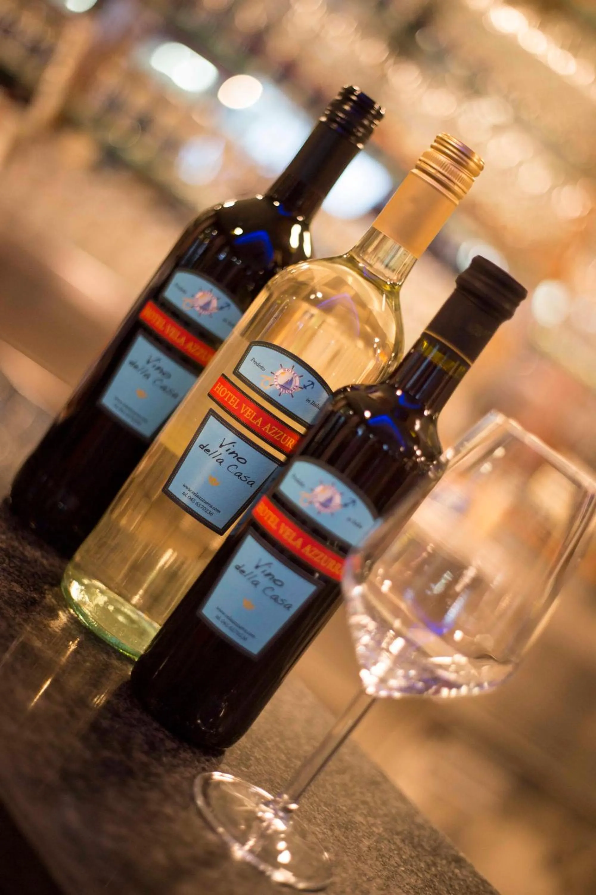 Alcoholic drinks in Hotel Vela Azzurra