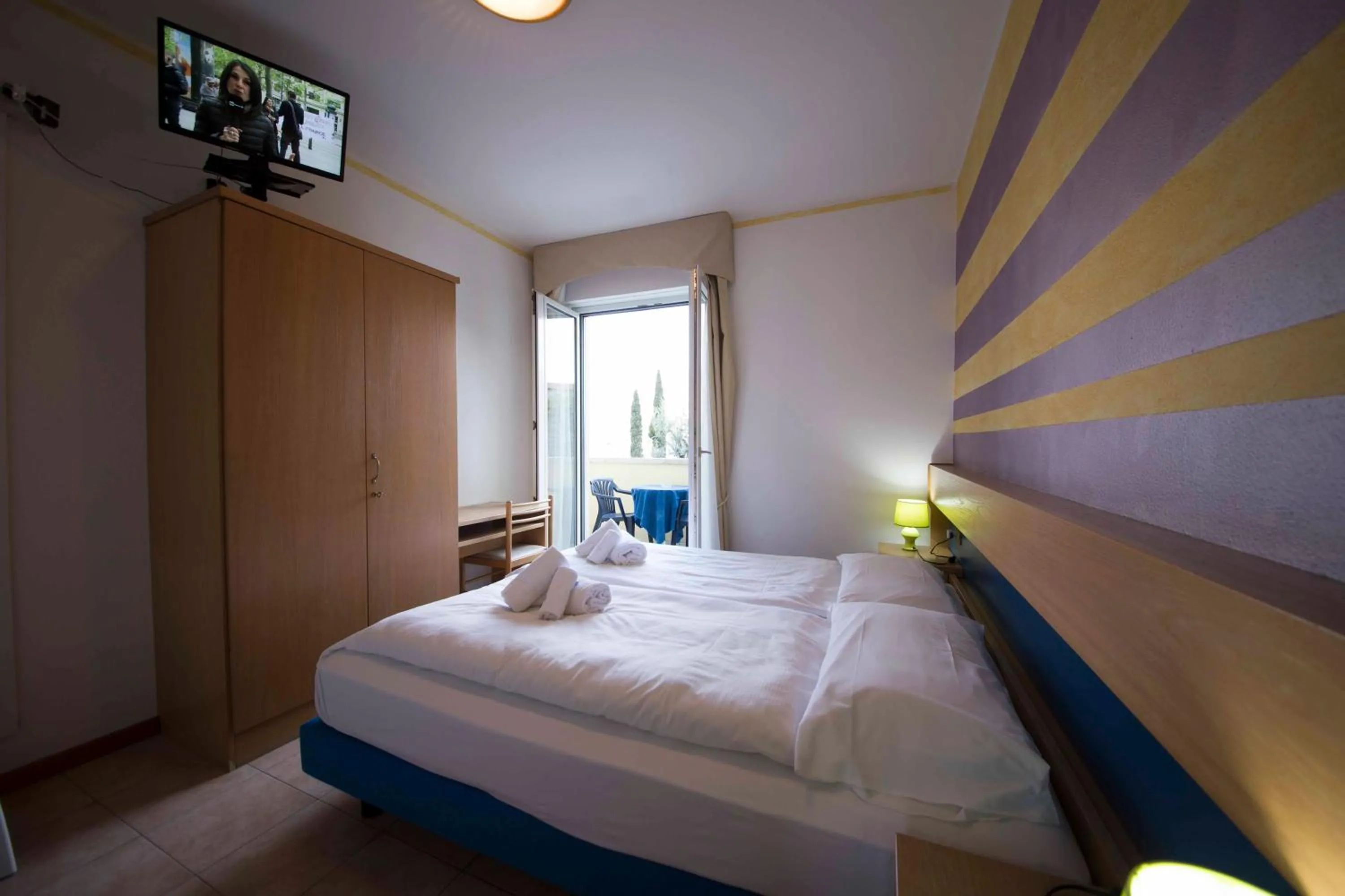 Bed in Hotel Vela Azzurra