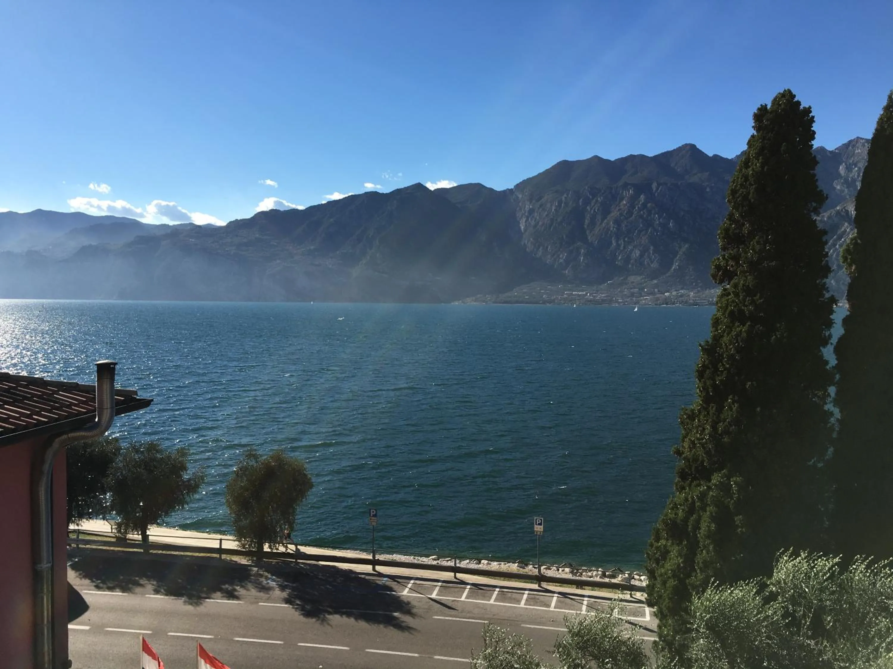Garden view in Hotel Vela Azzurra