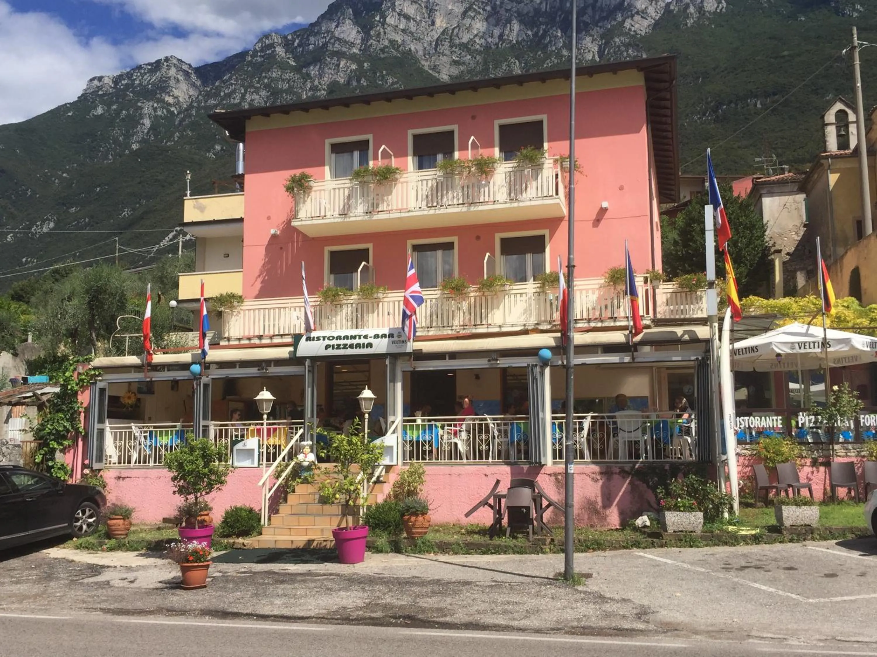 Facade/entrance in Hotel Vela Azzurra