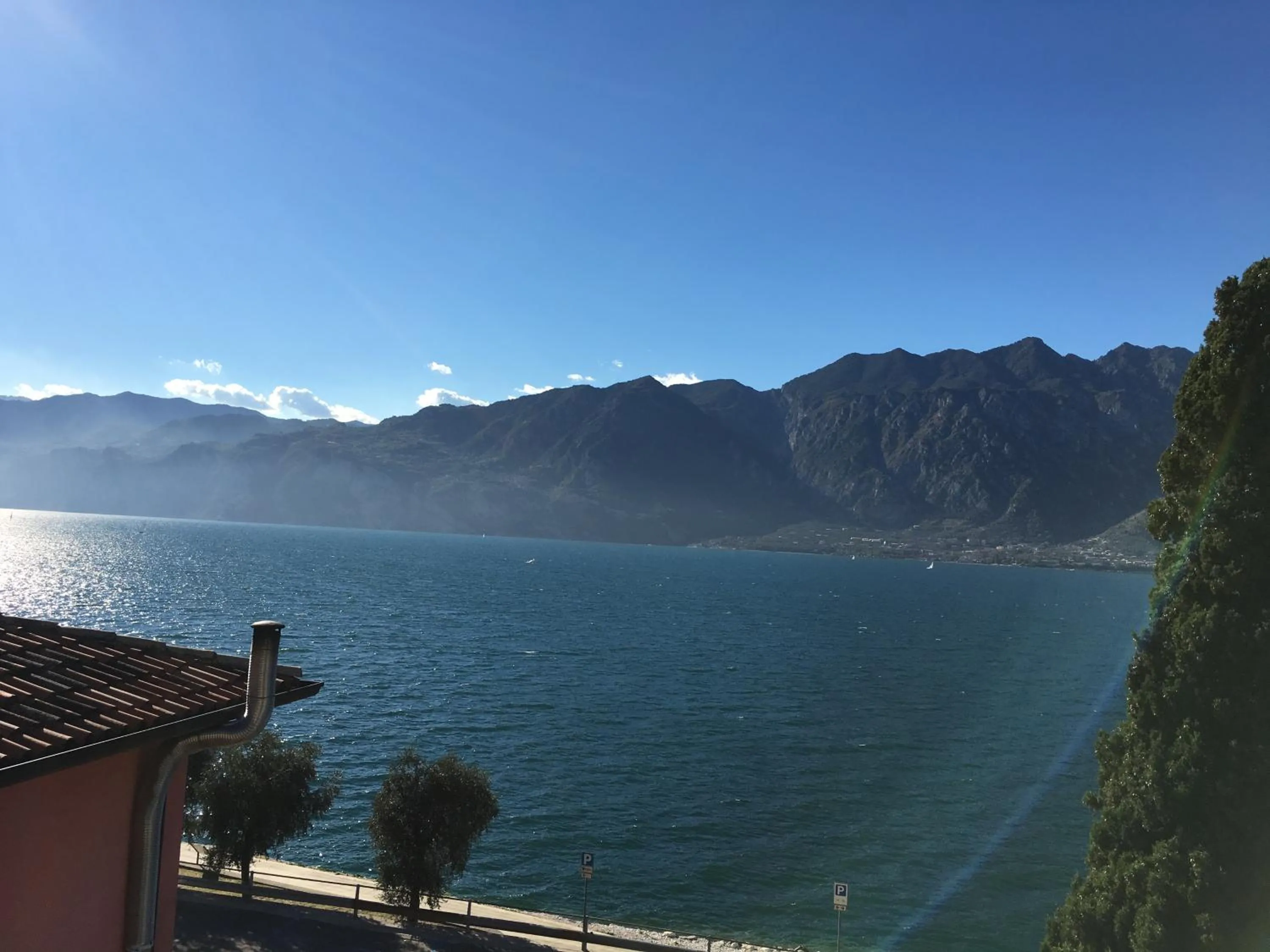 Lake view in Hotel Vela Azzurra