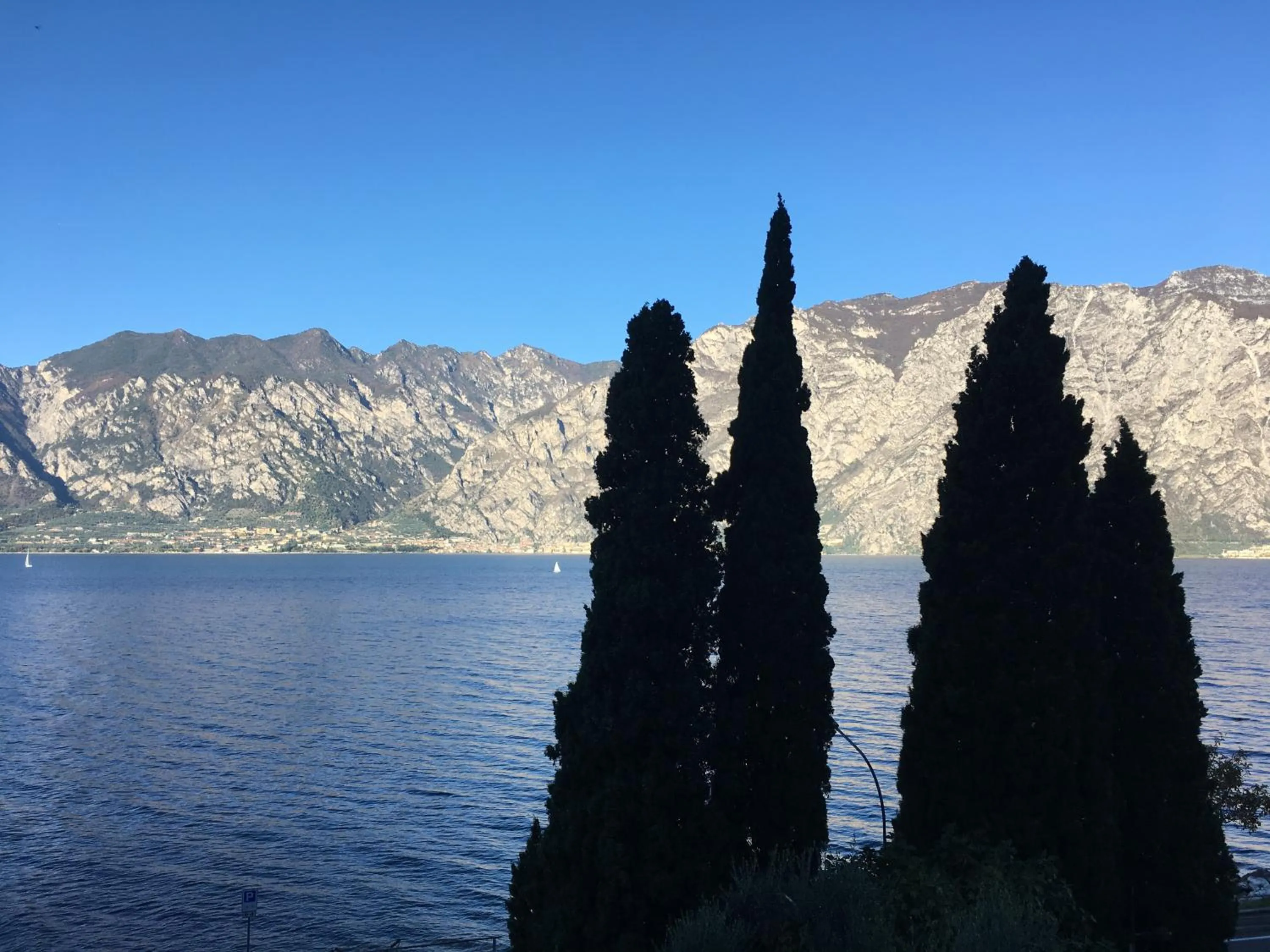 Lake view in Hotel Vela Azzurra