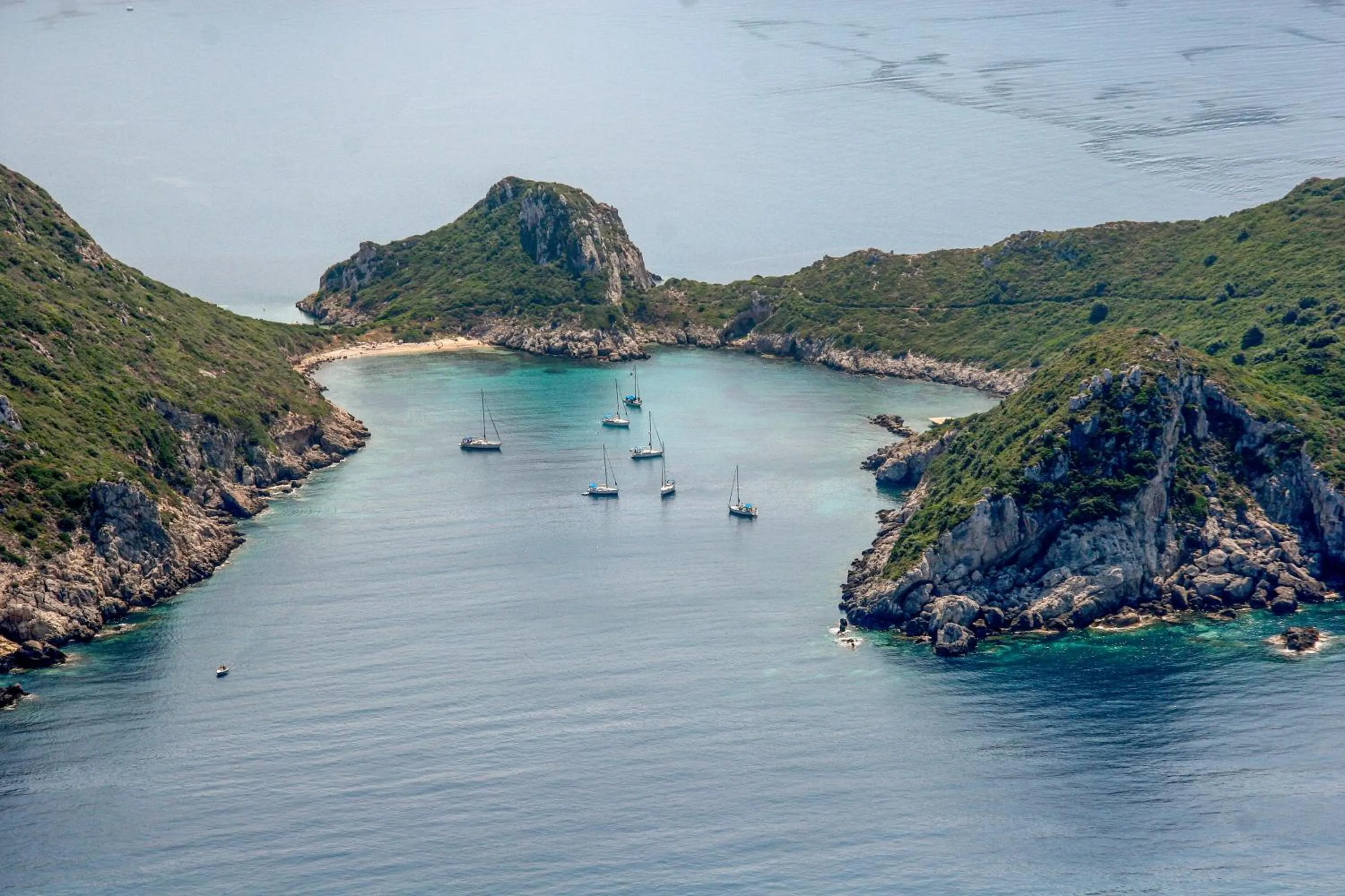 Beach in Vassilis Paradise Garden Aparthotel