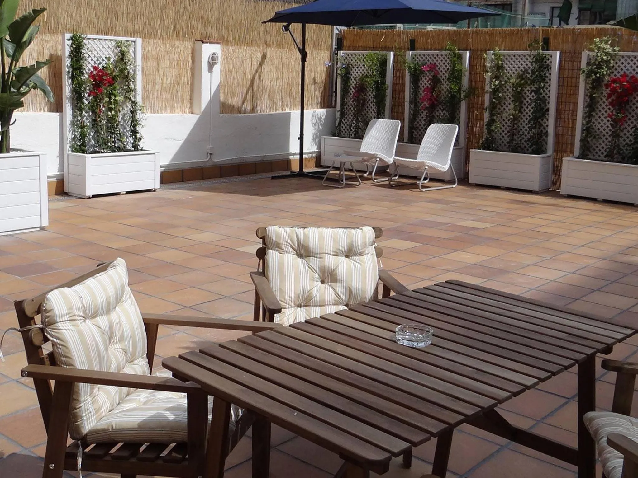 Patio in Hostal Balkonis