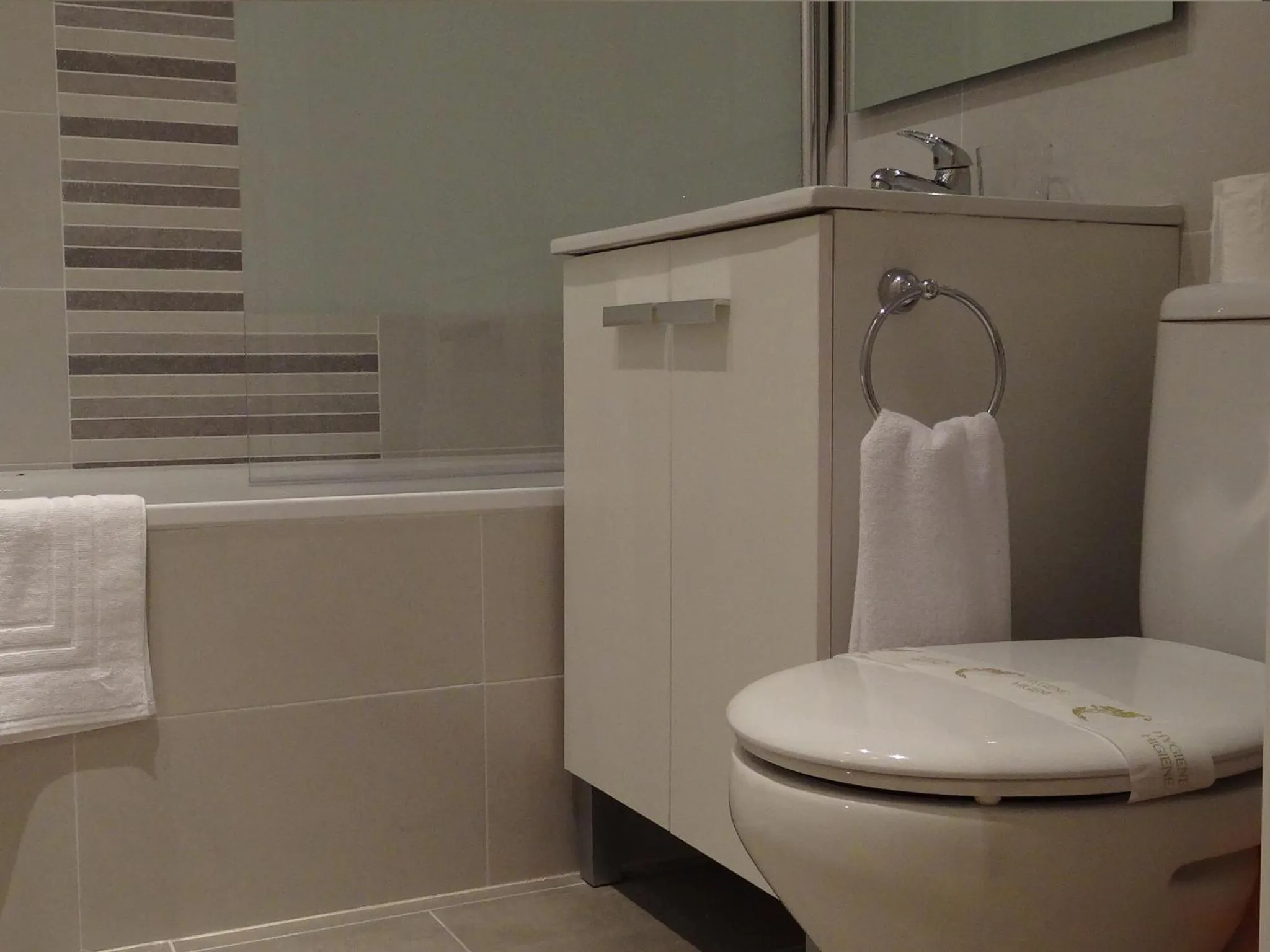 Toilet in Hostal Balkonis