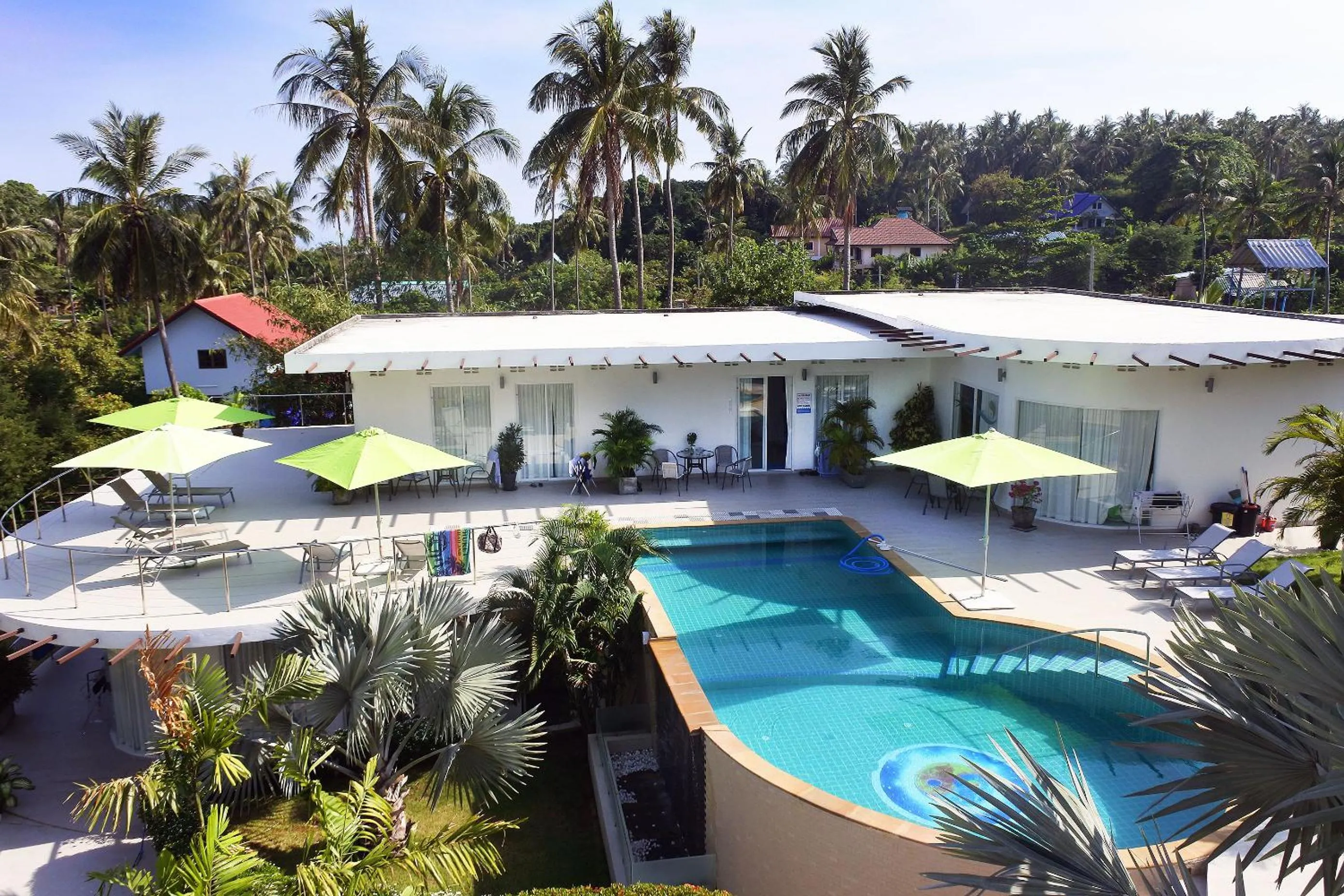 Bird's eye view in The Inspiration Residence