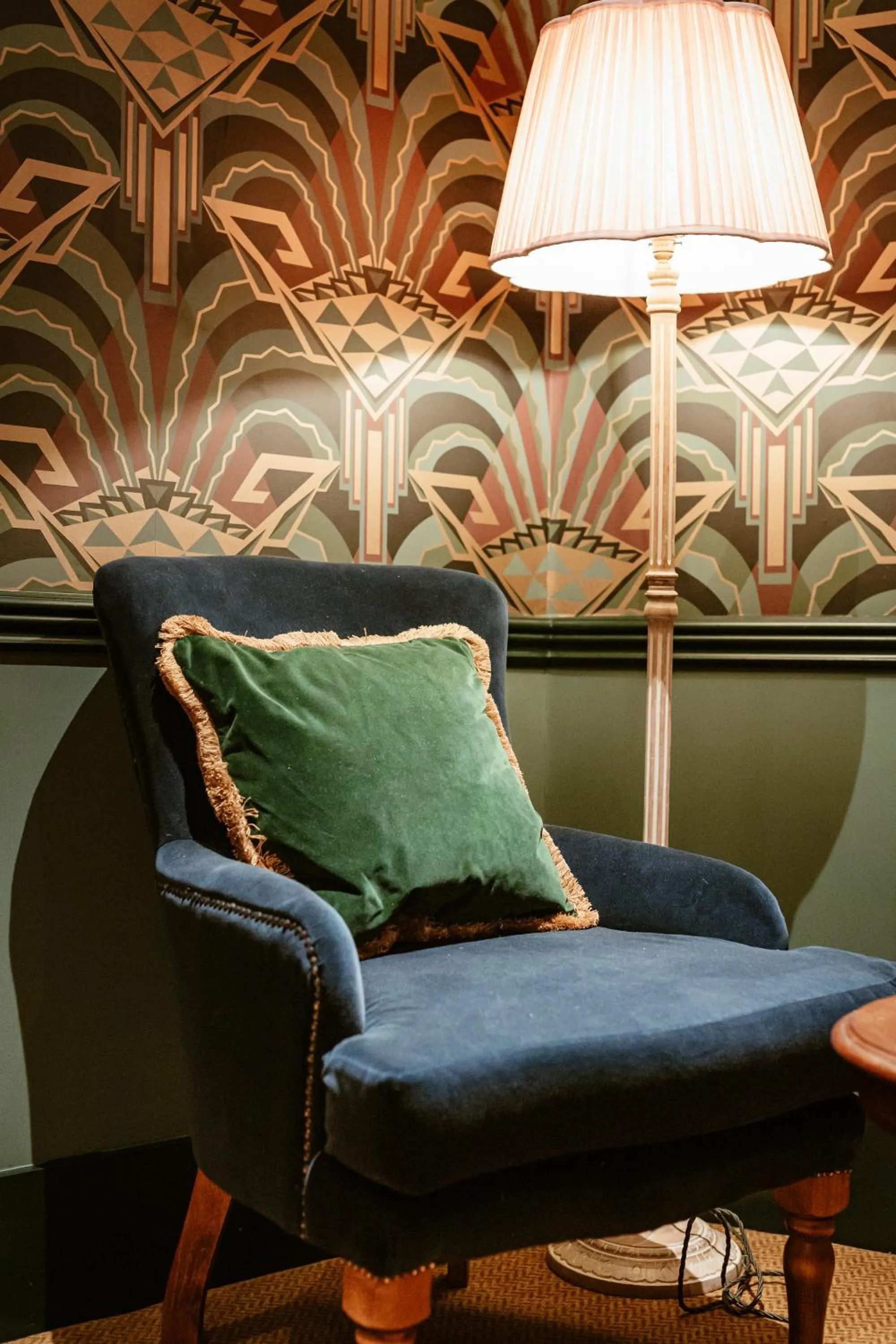 Decorative detail in The Wellington Hotel