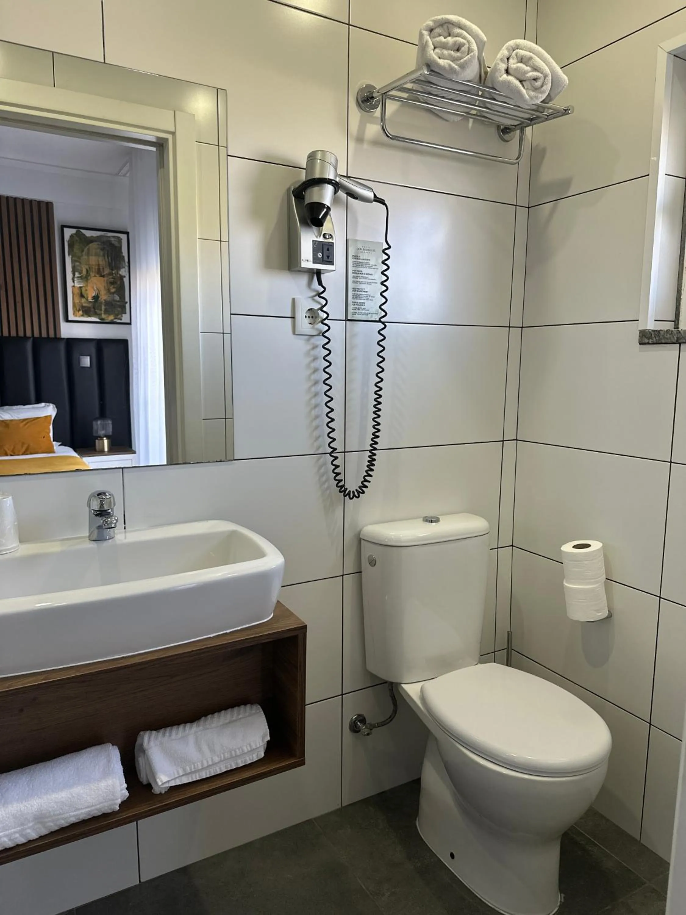 Toilet in Hotel Don Rodrigues