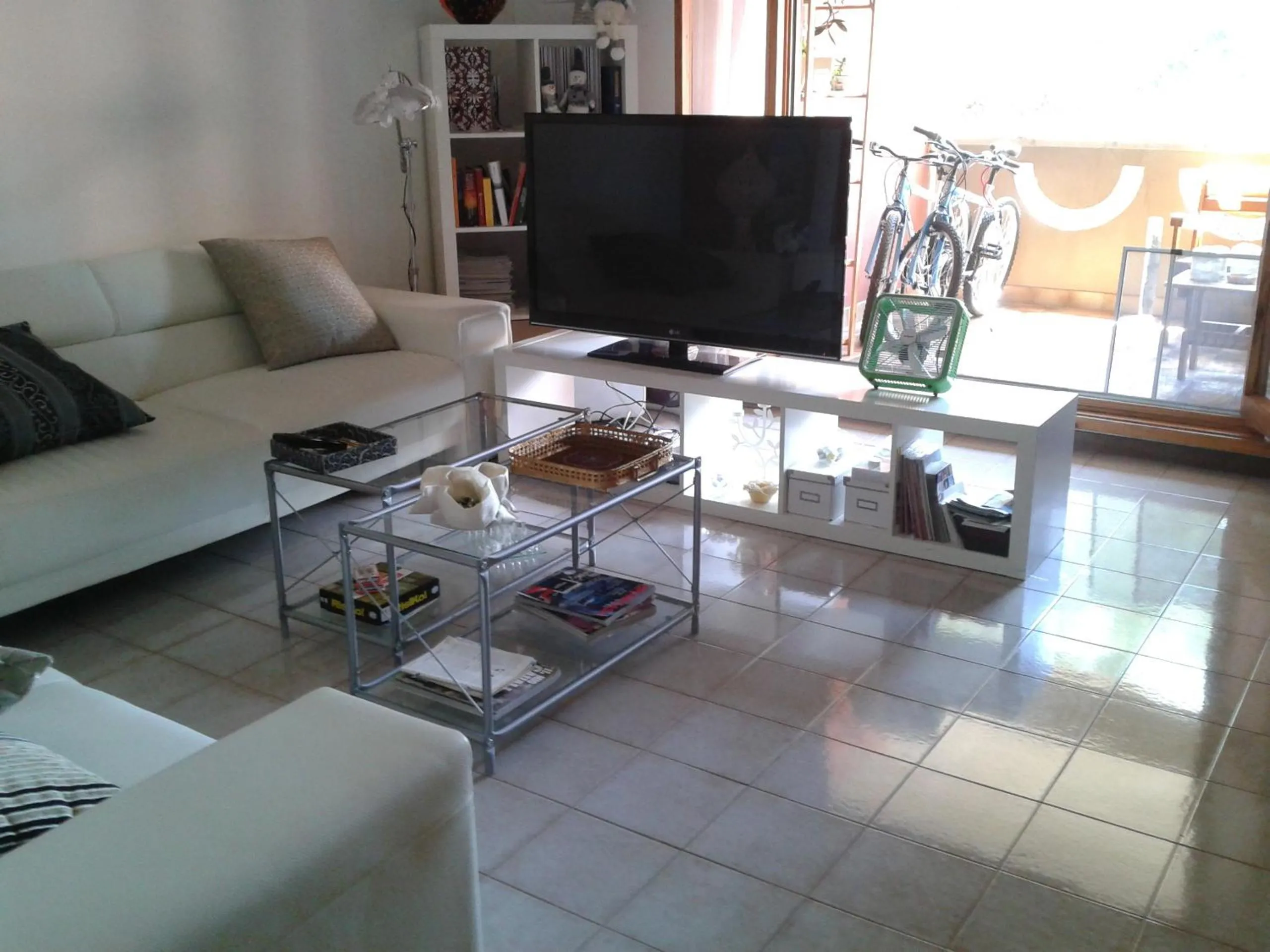 Living room in Su Planu