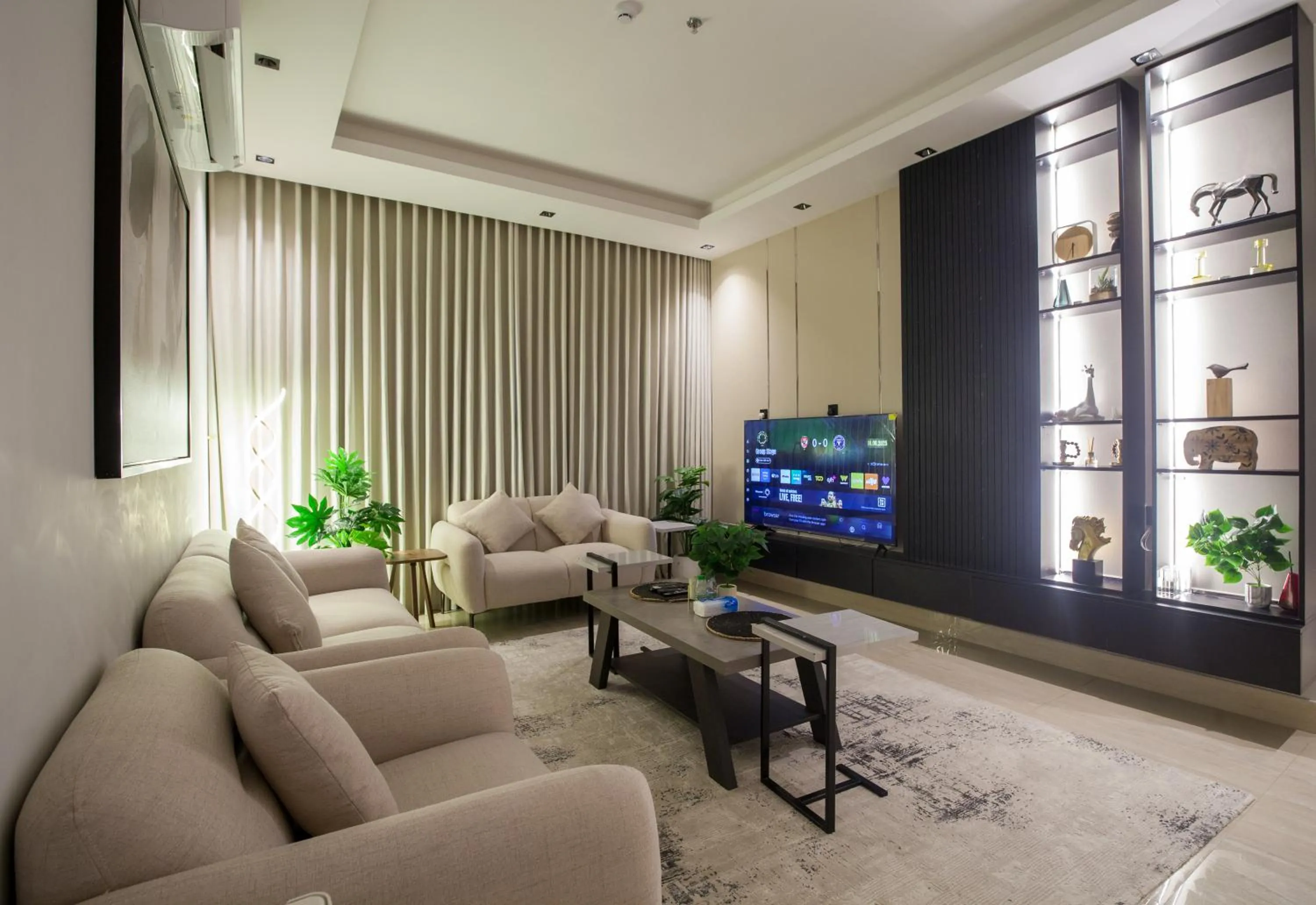 Darent Luxurious two-bedroom apartment compound Al Malqa district