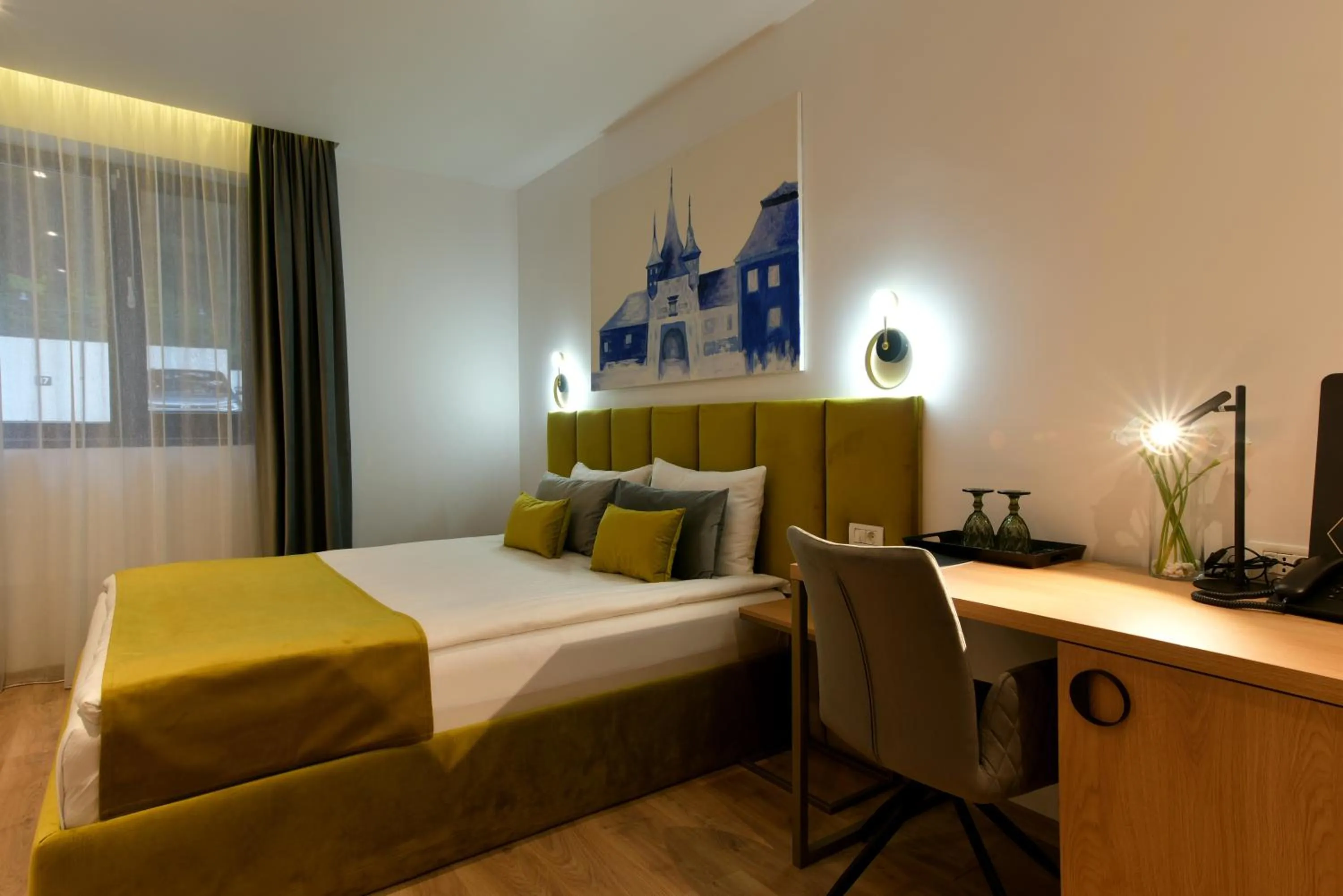 Photo of the whole room, Bed in Prinz Gregor