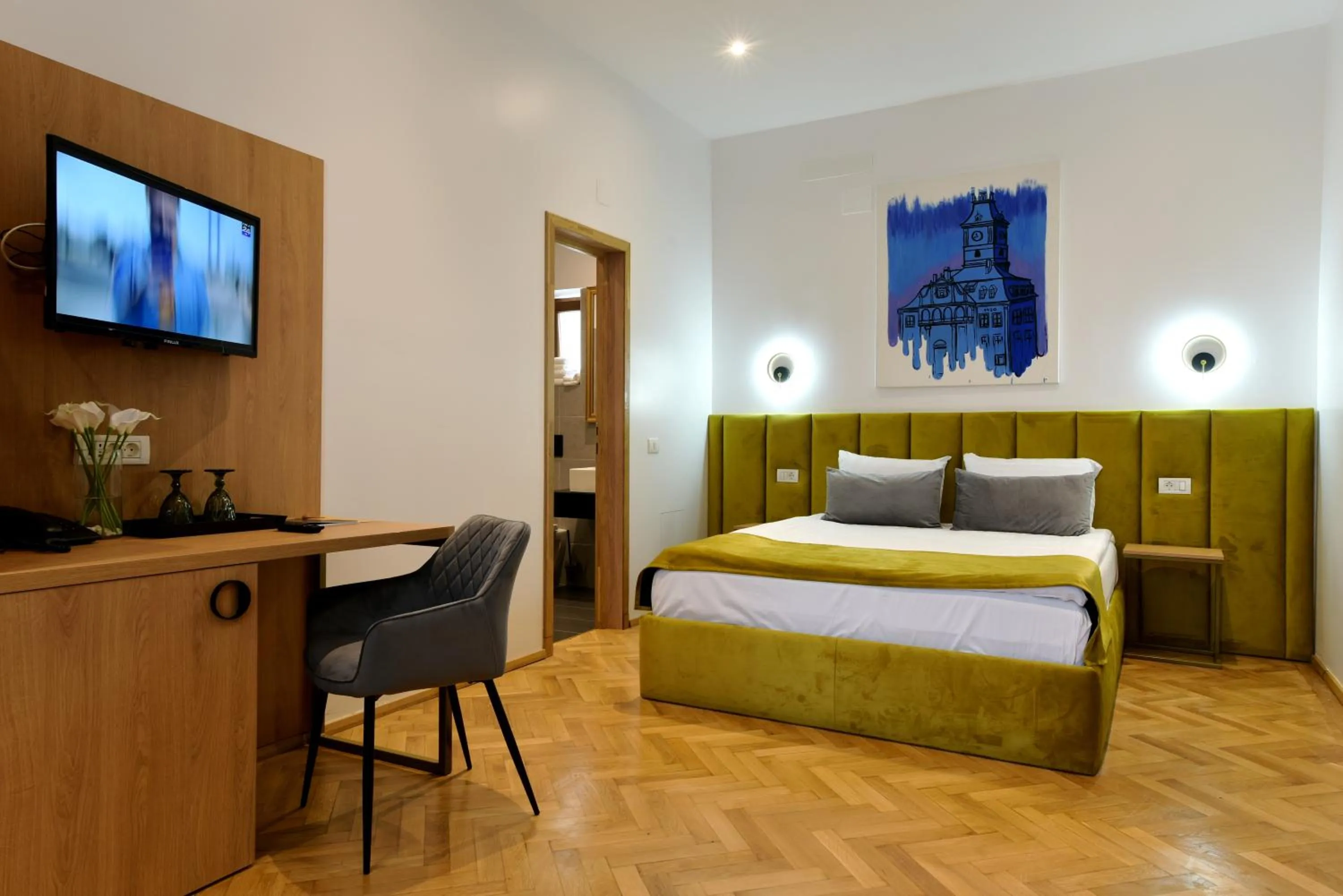 Photo of the whole room, Bed in Prinz Gregor