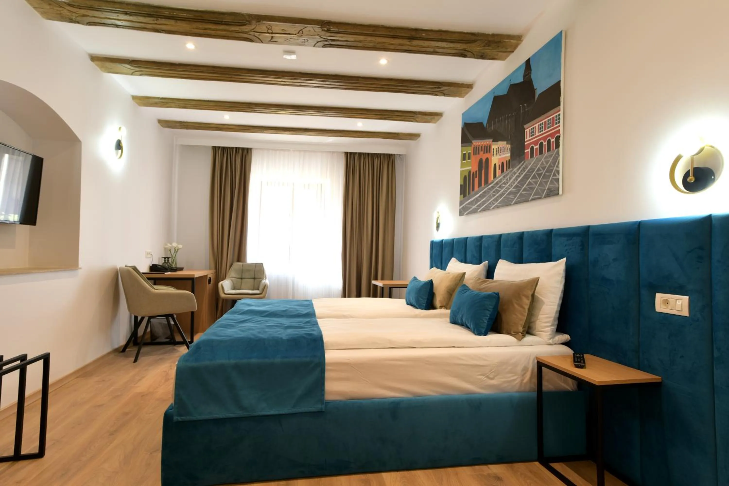 Photo of the whole room, Bed in Prinz Gregor