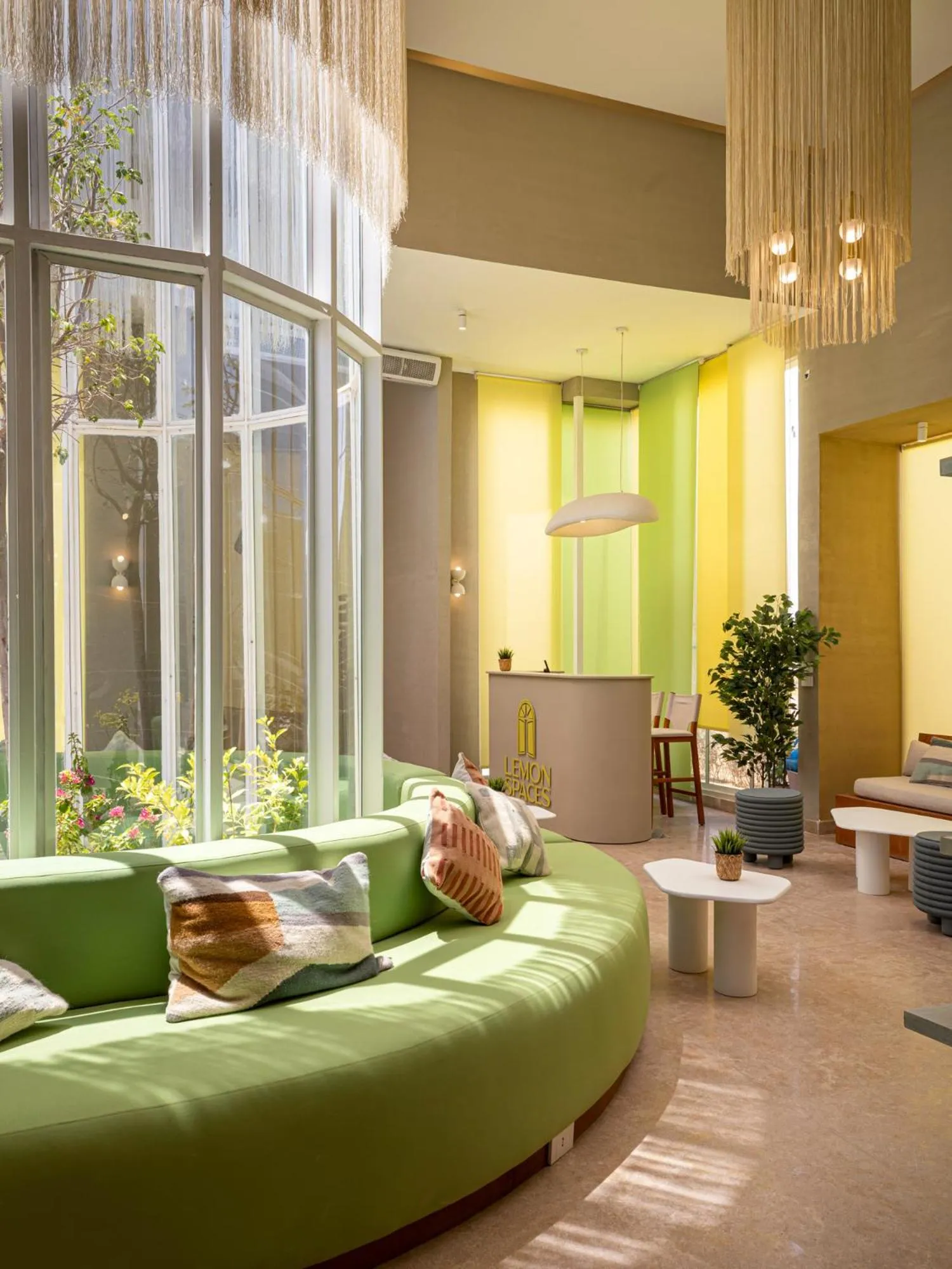 Lobby or reception in Lemon Spaces LIGHT- D bay North Coast