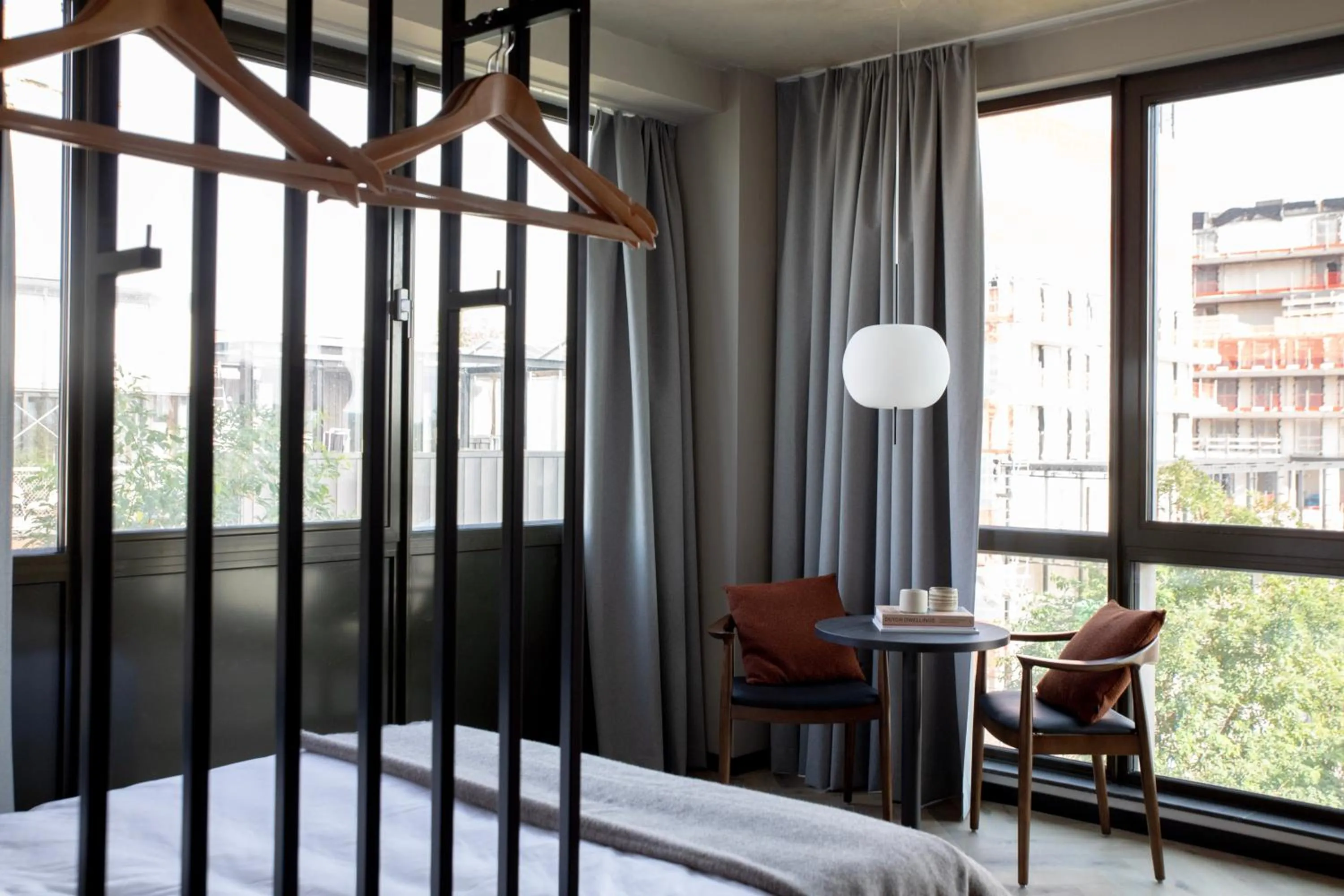 View (from property/room), Bed in Bob W Amsterdam Noord