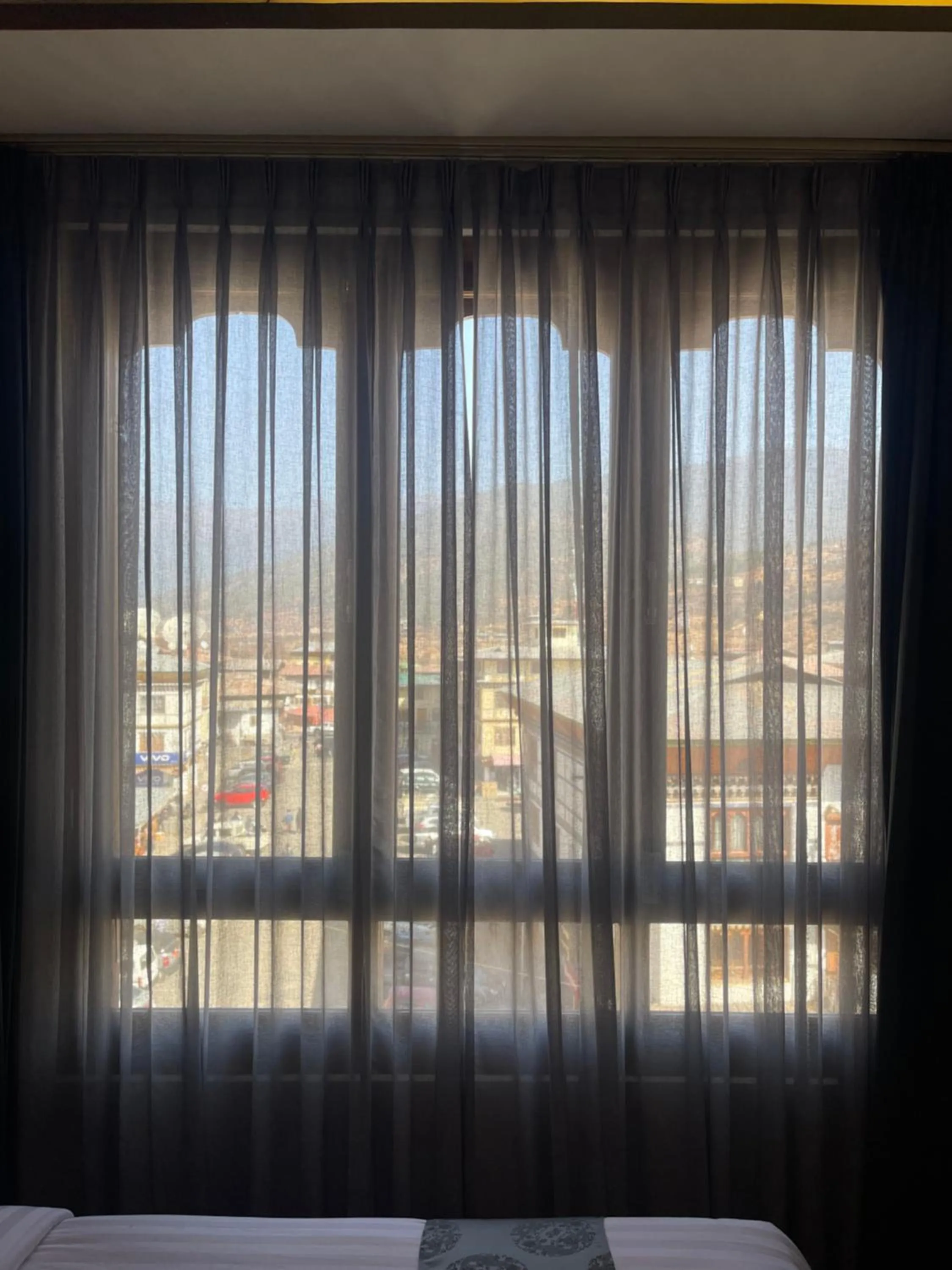 View (from property/room), Bed in Yang Bhutan Hotel