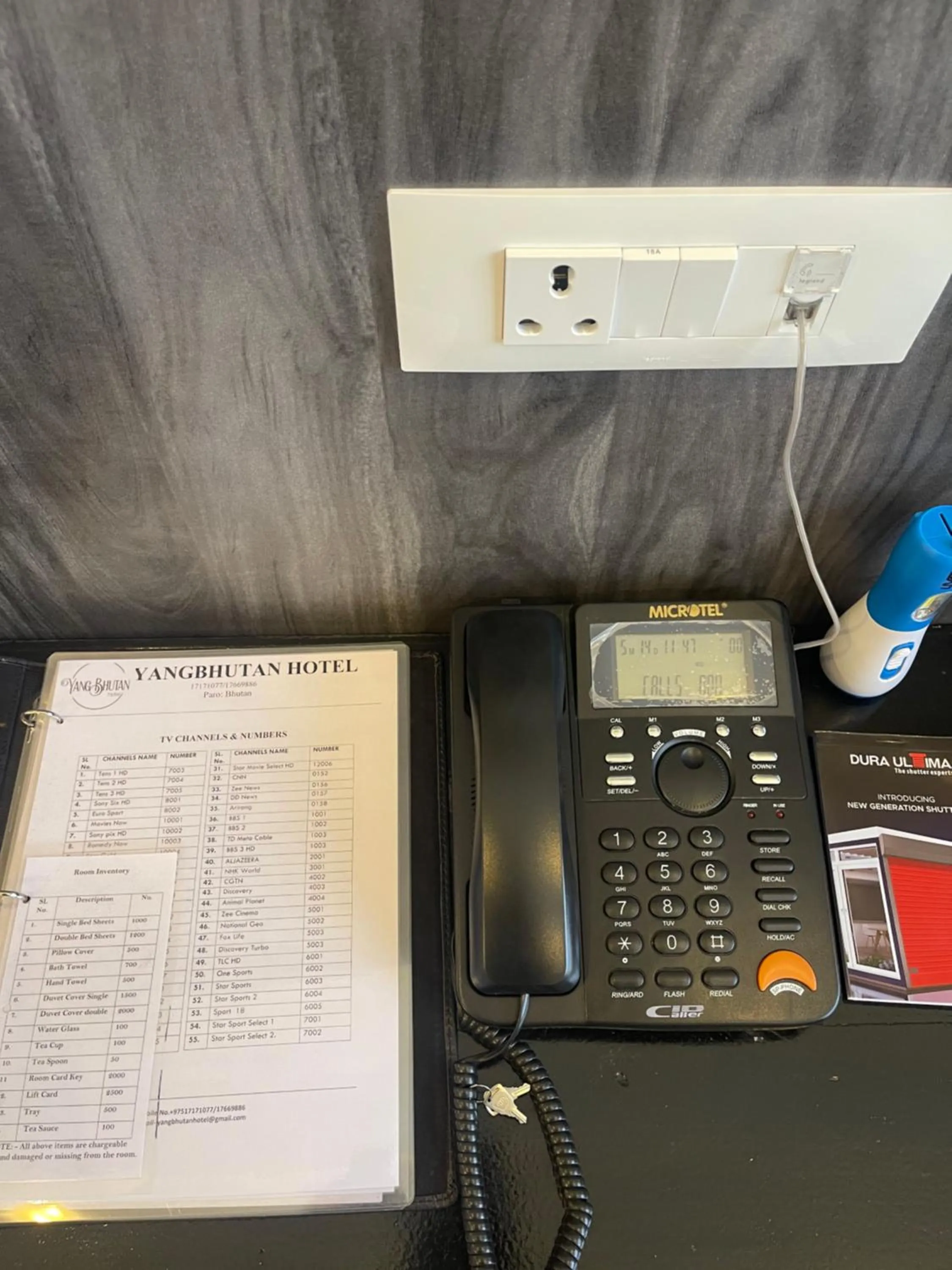 Meals in Yang Bhutan Hotel