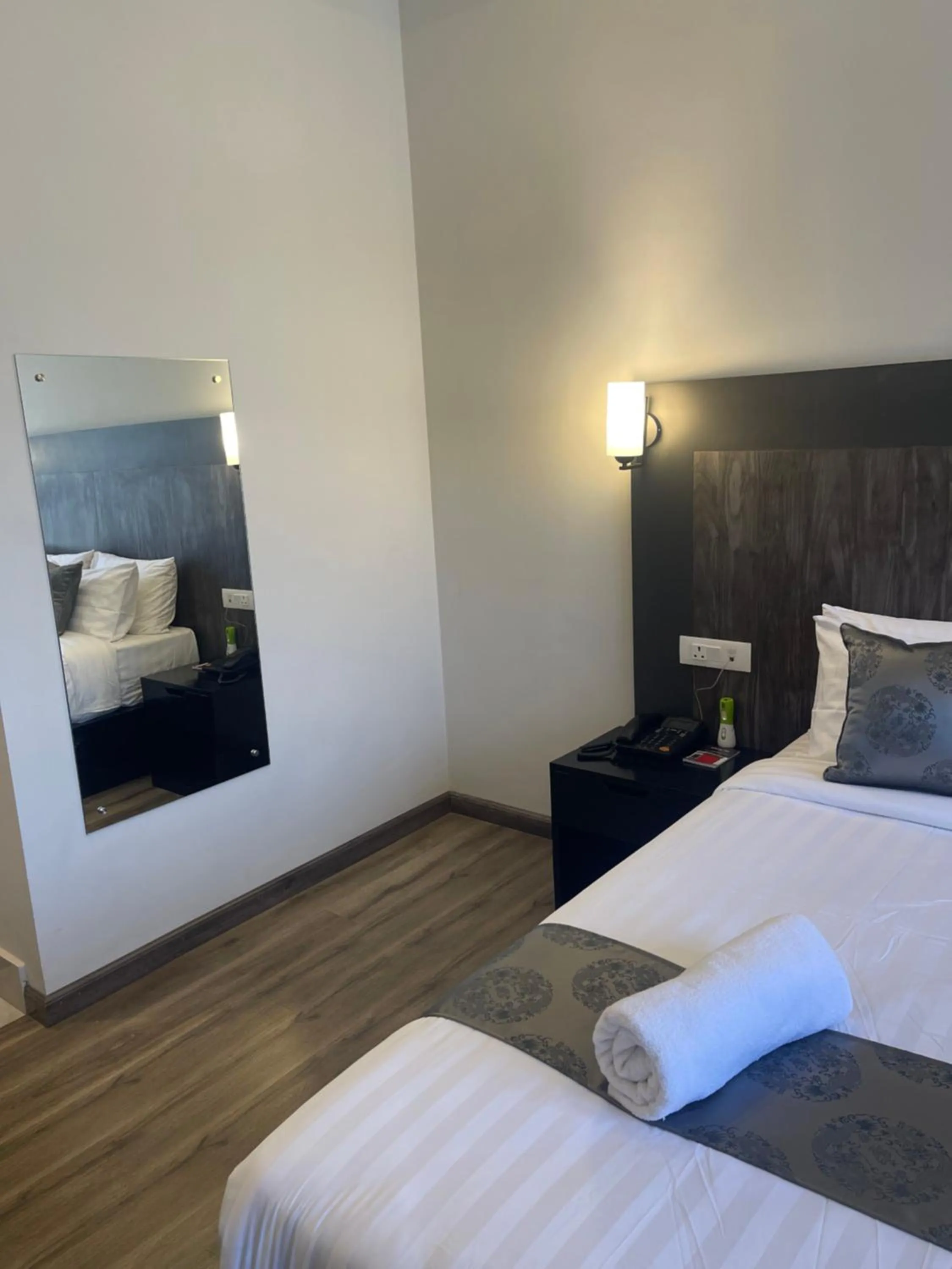 Bed in Yang Bhutan Hotel