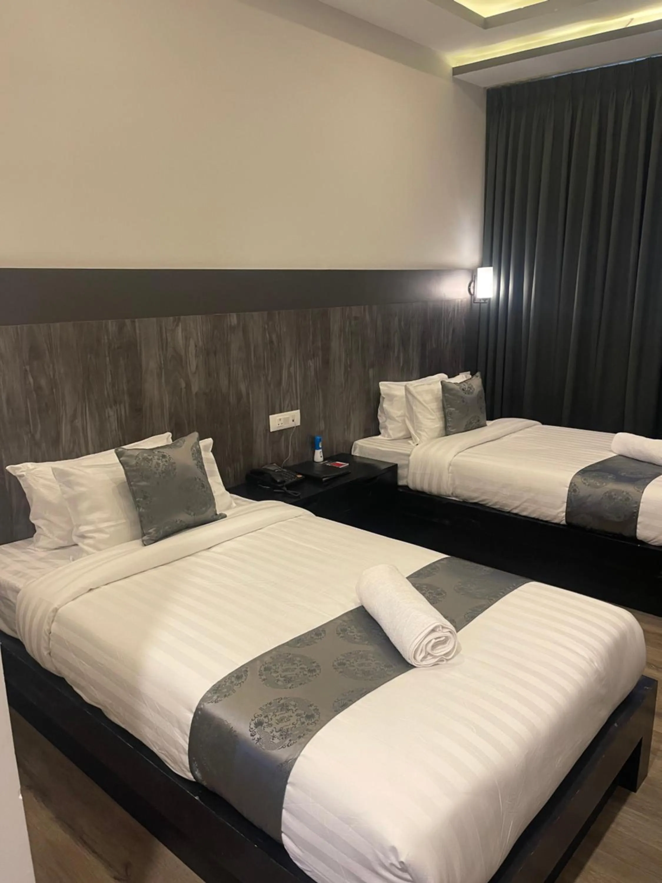 Bed in Yang Bhutan Hotel