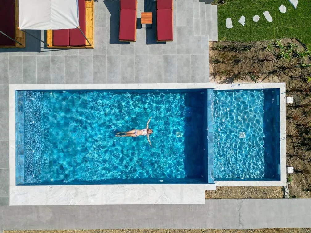 Swimming pool in Amyntas Seafront Hotel