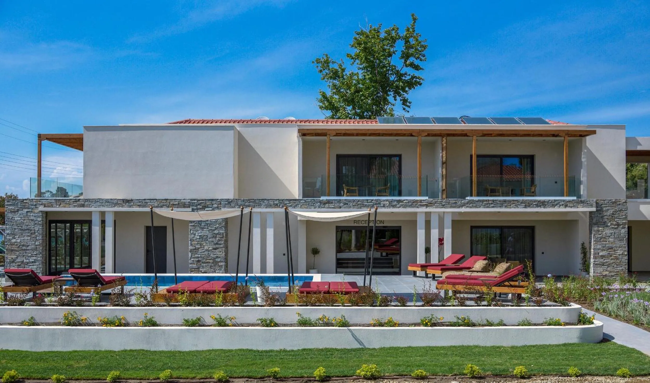 Property building in Amyntas Seafront Hotel