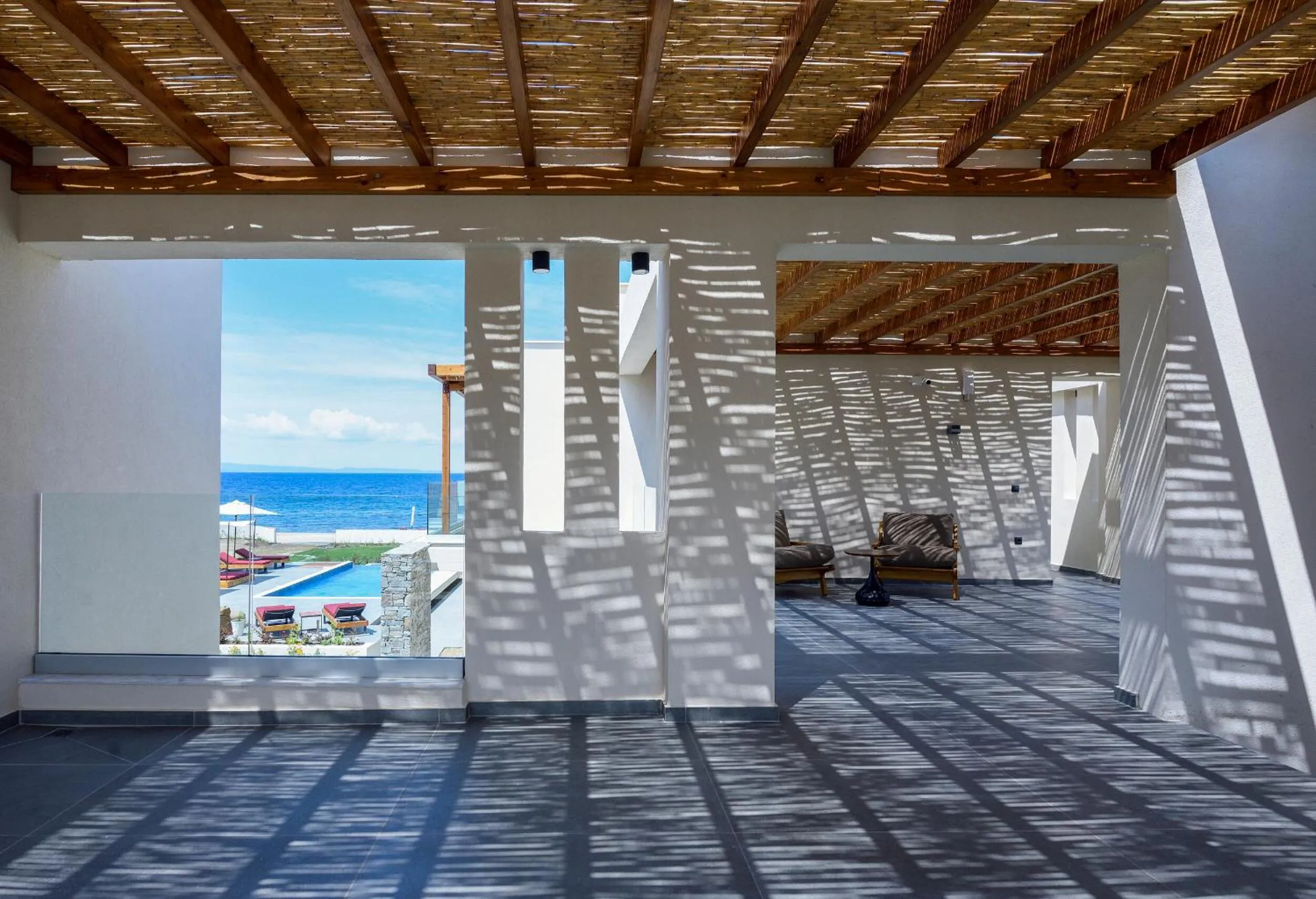 Sea view in Amyntas Seafront Hotel