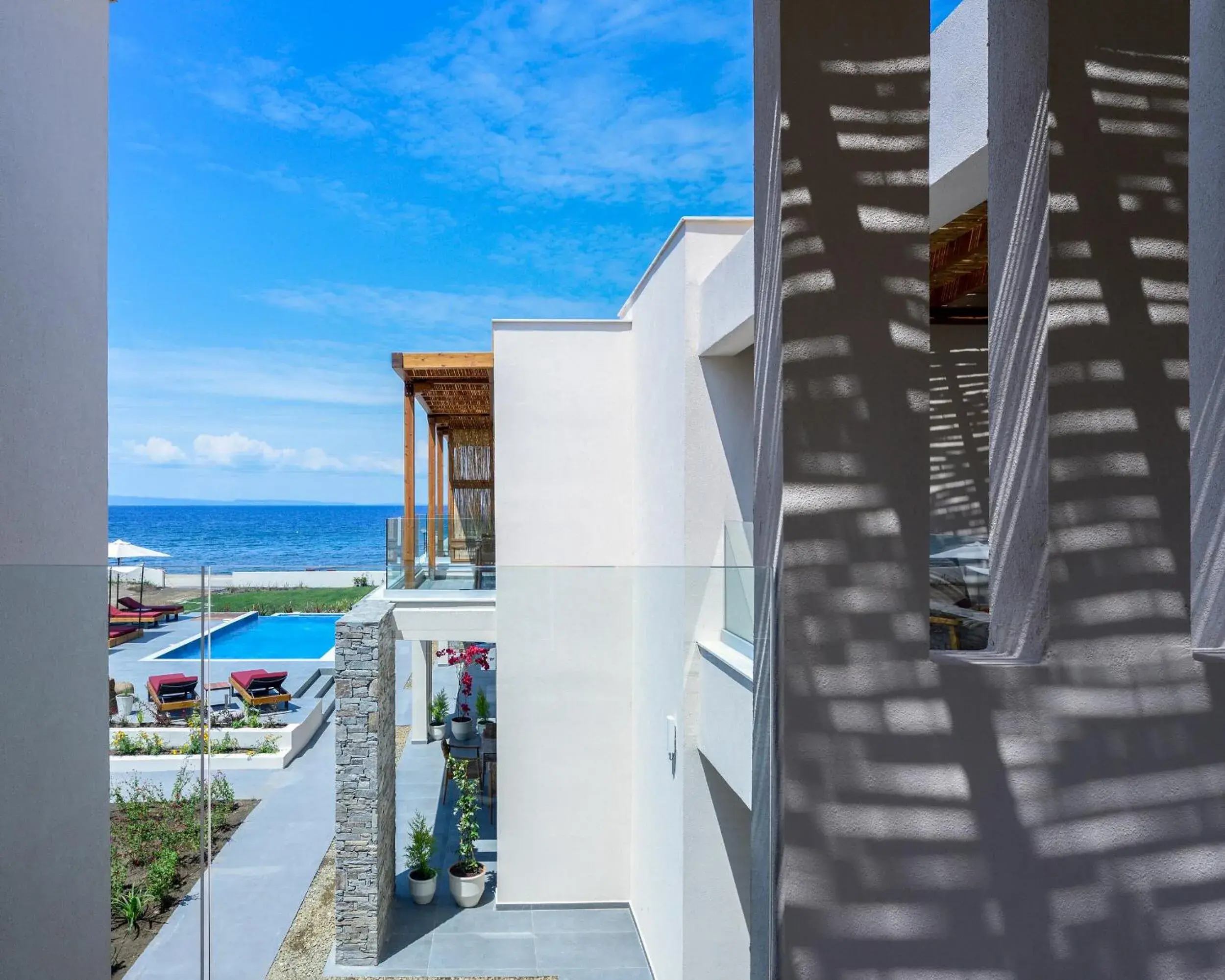 Property building in Amyntas Seafront Hotel Property building in Amyntas Seafront Hotel