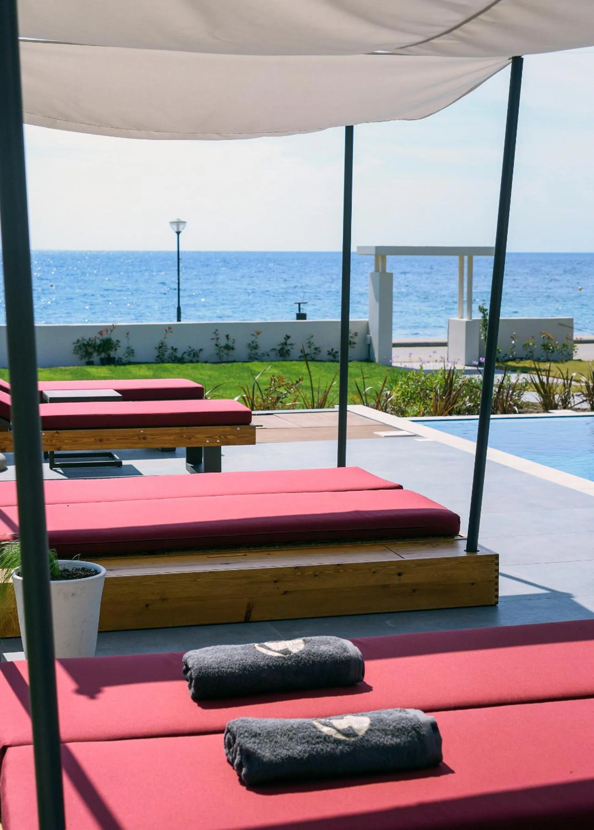 Balcony/Terrace in Amyntas Seafront Hotel