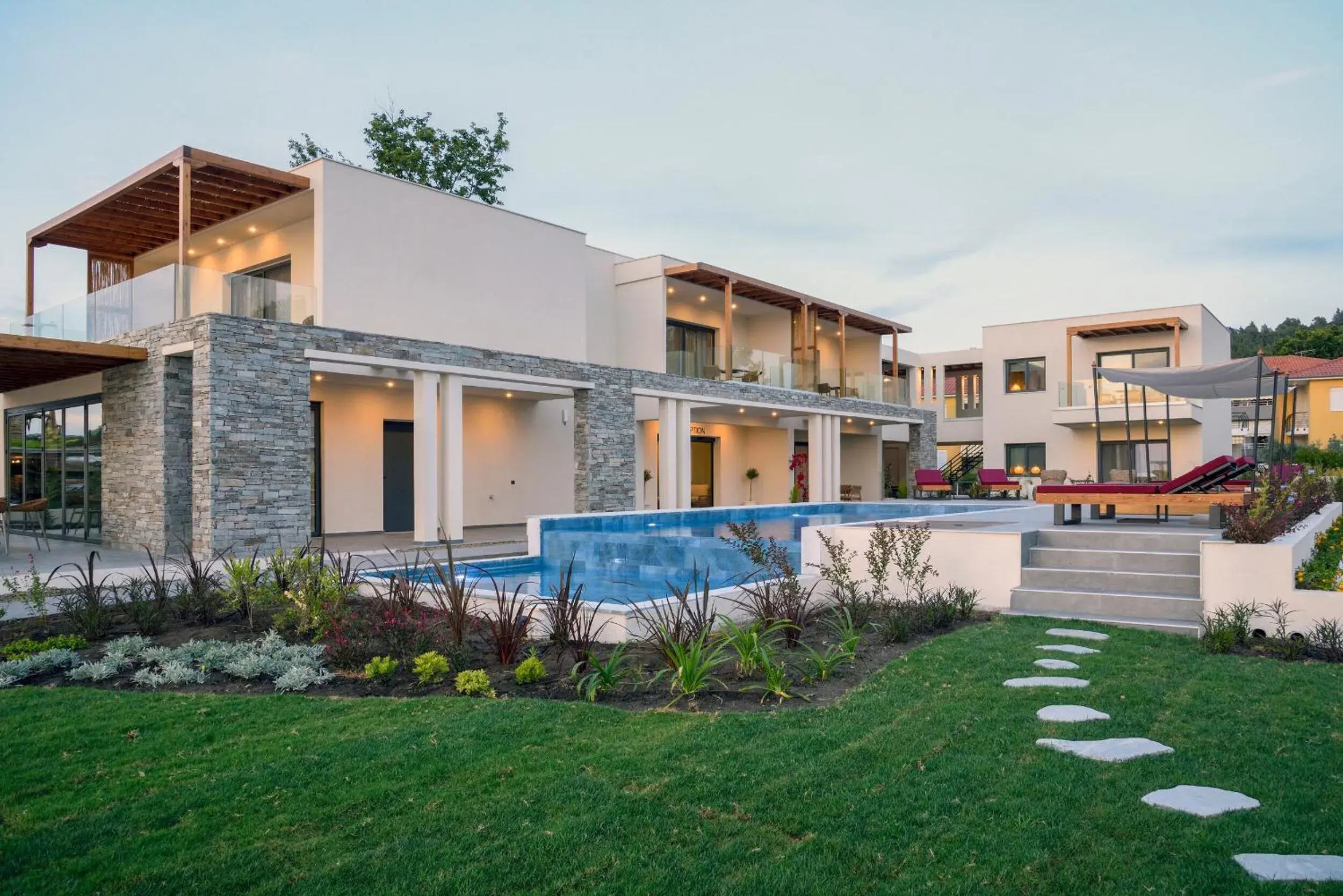 Property building in Amyntas Seafront Hotel Property building in Amyntas Seafront Hotel