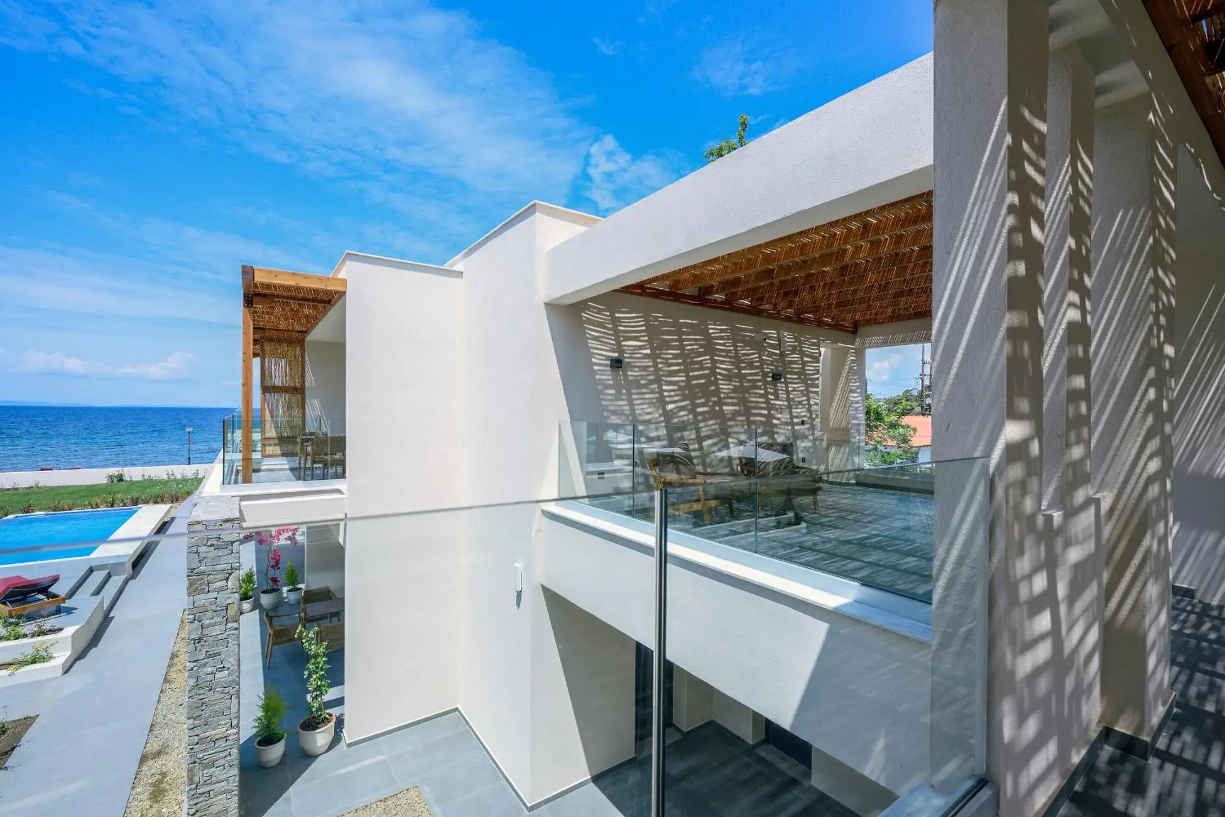 Property building in Amyntas Seafront Hotel Property building in Amyntas Seafront Hotel