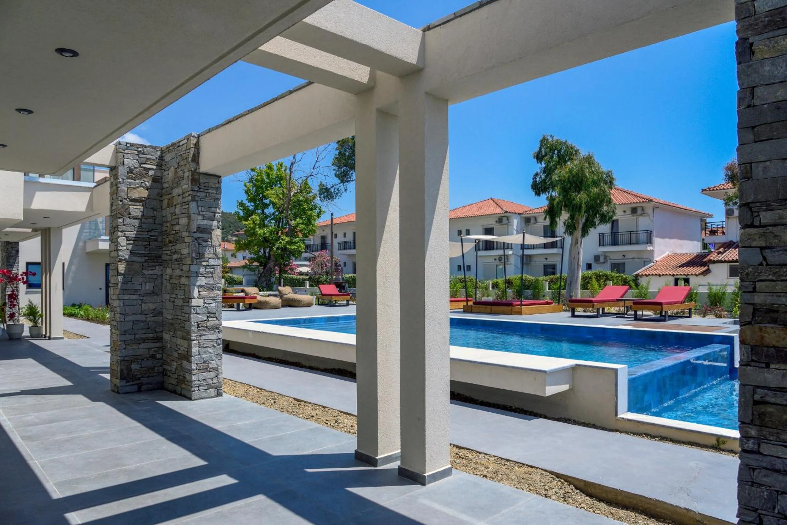 Property building in Amyntas Seafront Hotel