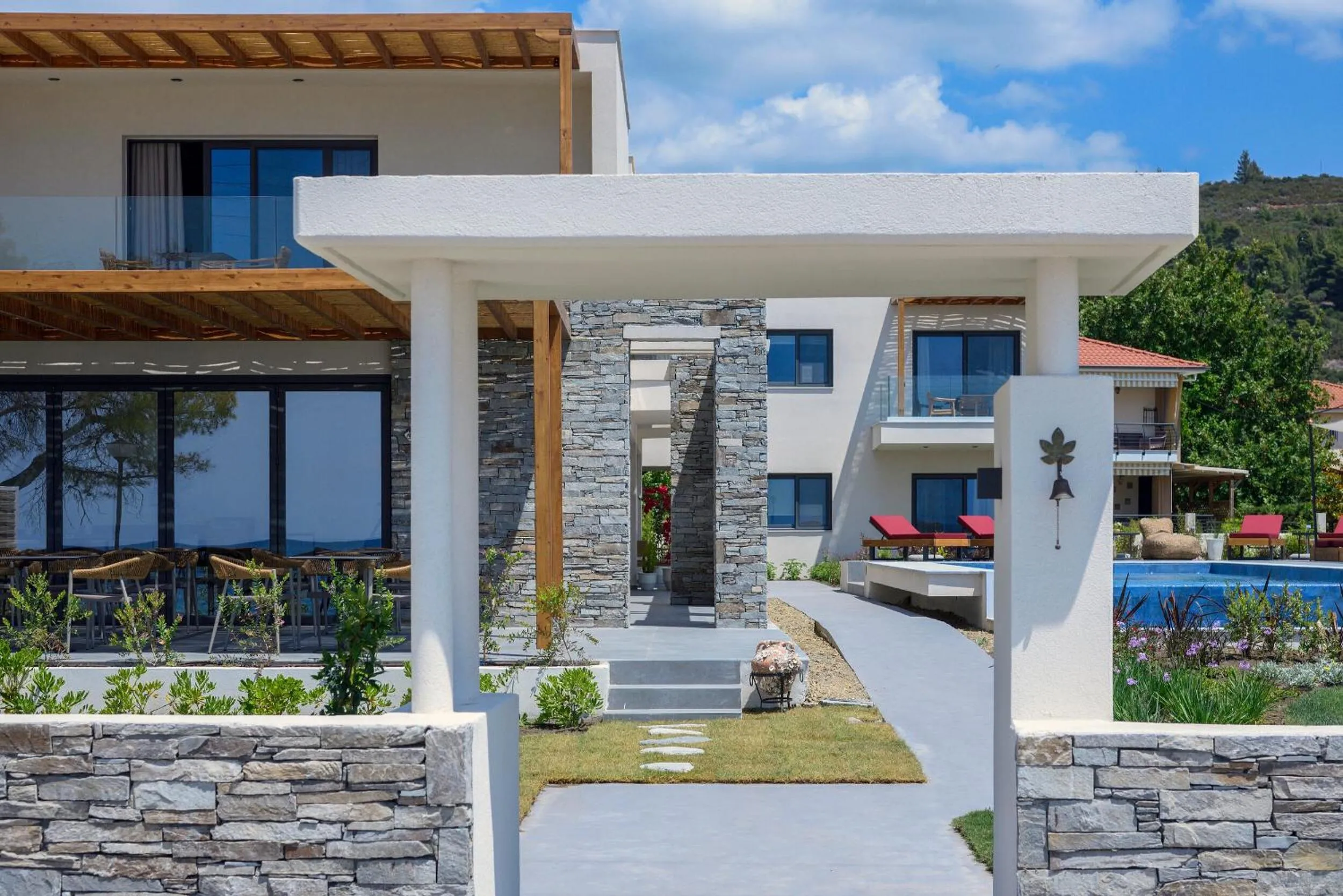 Property building in Amyntas Seafront Hotel