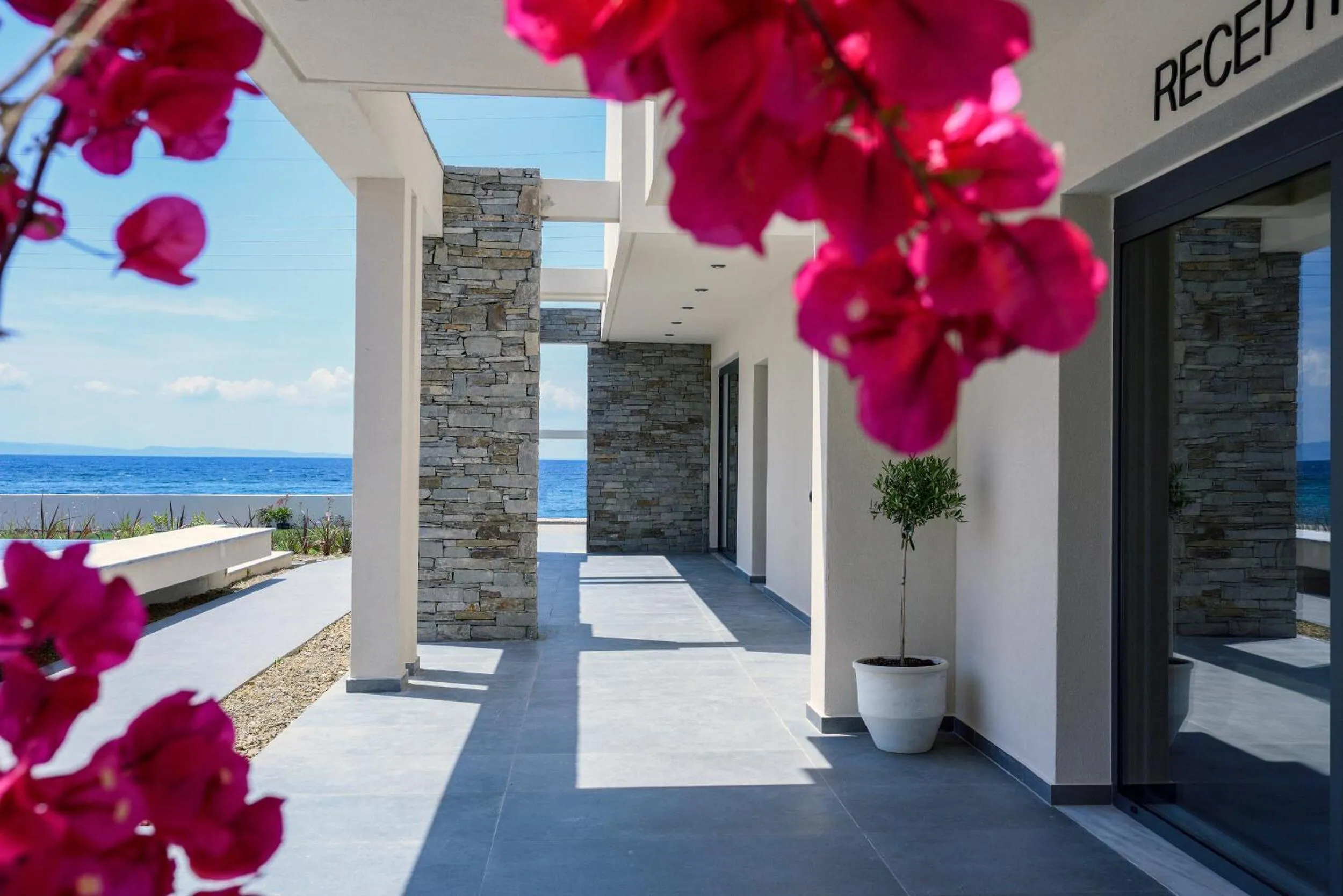 Property building in Amyntas Seafront Hotel