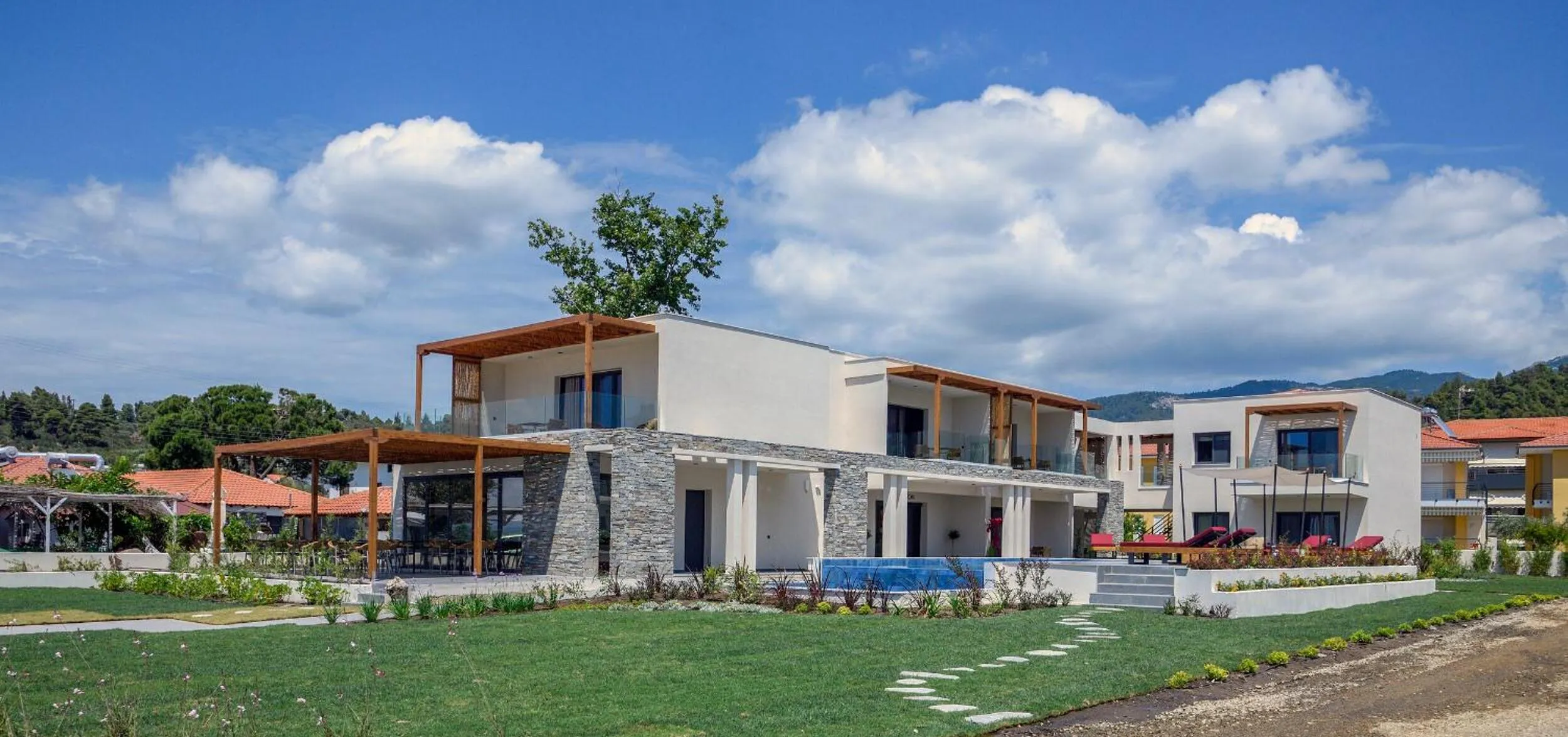 Property building in Amyntas Seafront Hotel