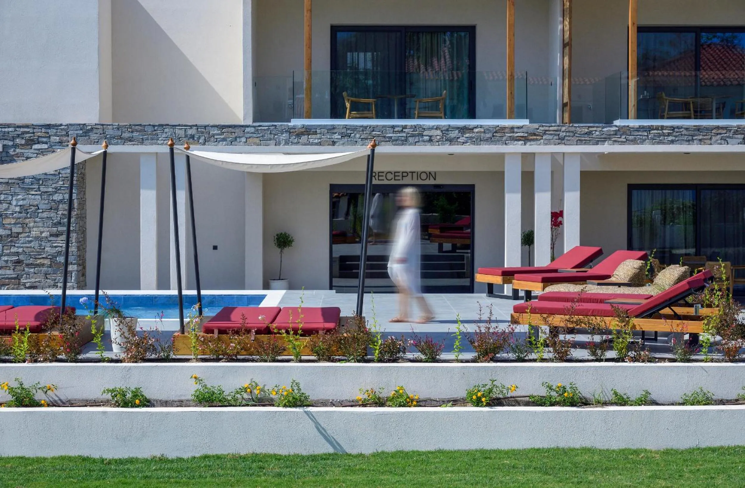 Property building in Amyntas Seafront Hotel