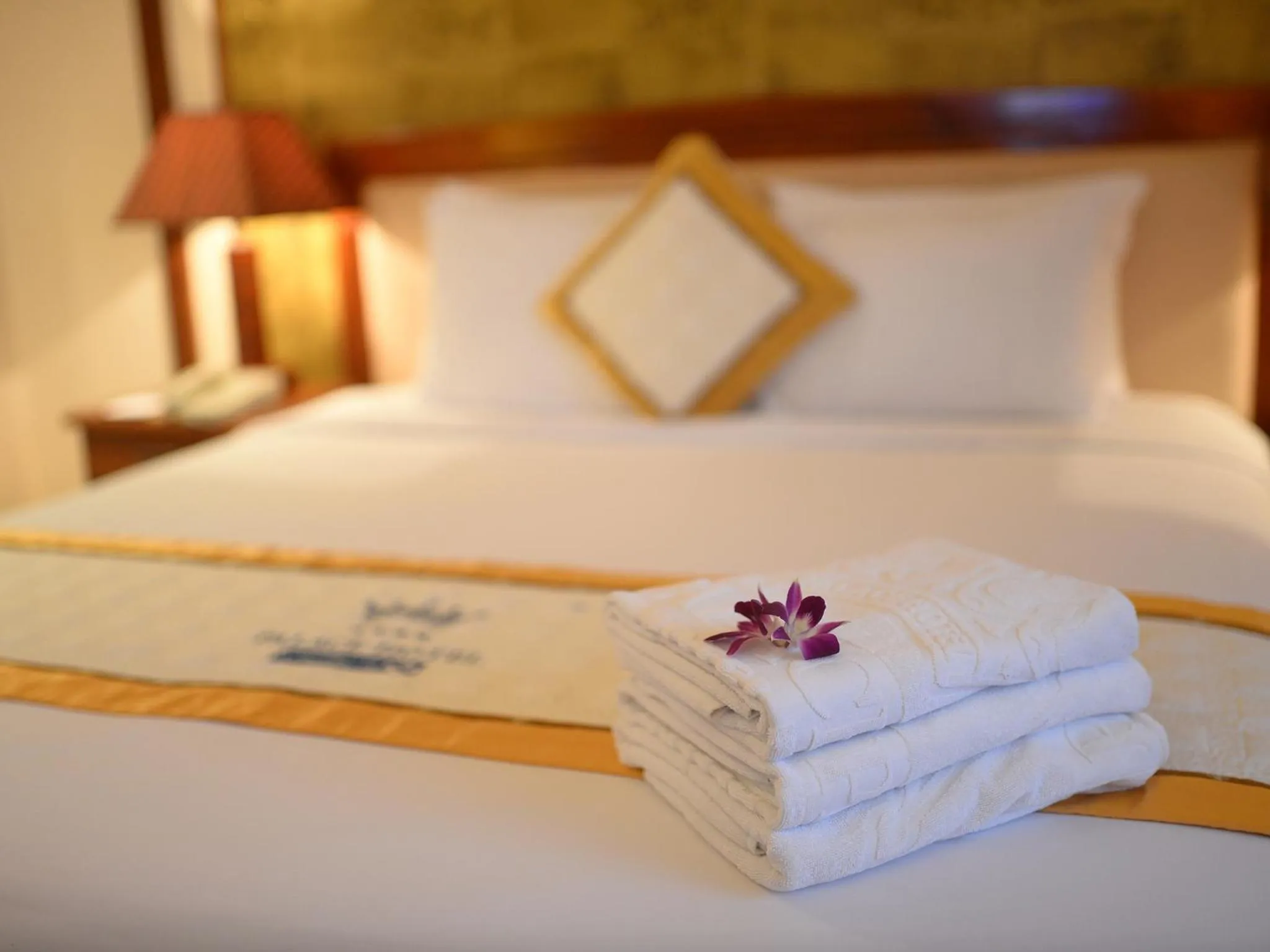 Bed in Palace Hotel Vung Tau